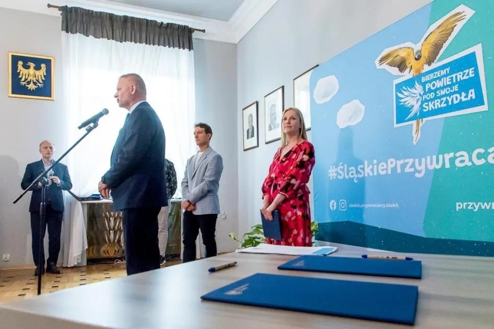 Zdjęcie w galerii na portalu naszwodzislaw.com: Śląskie stawia na jakość powietrza wiadomości z regionu