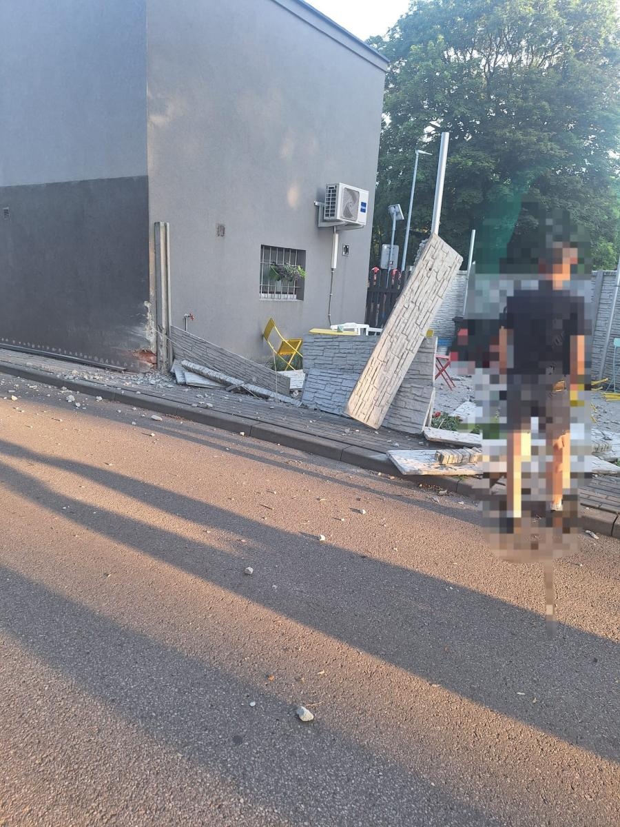 Zdjęcie w galerii na portalu naszwodzislaw.com: Radlin. O krok od tragedii na Korfantego wiadomości z regionu