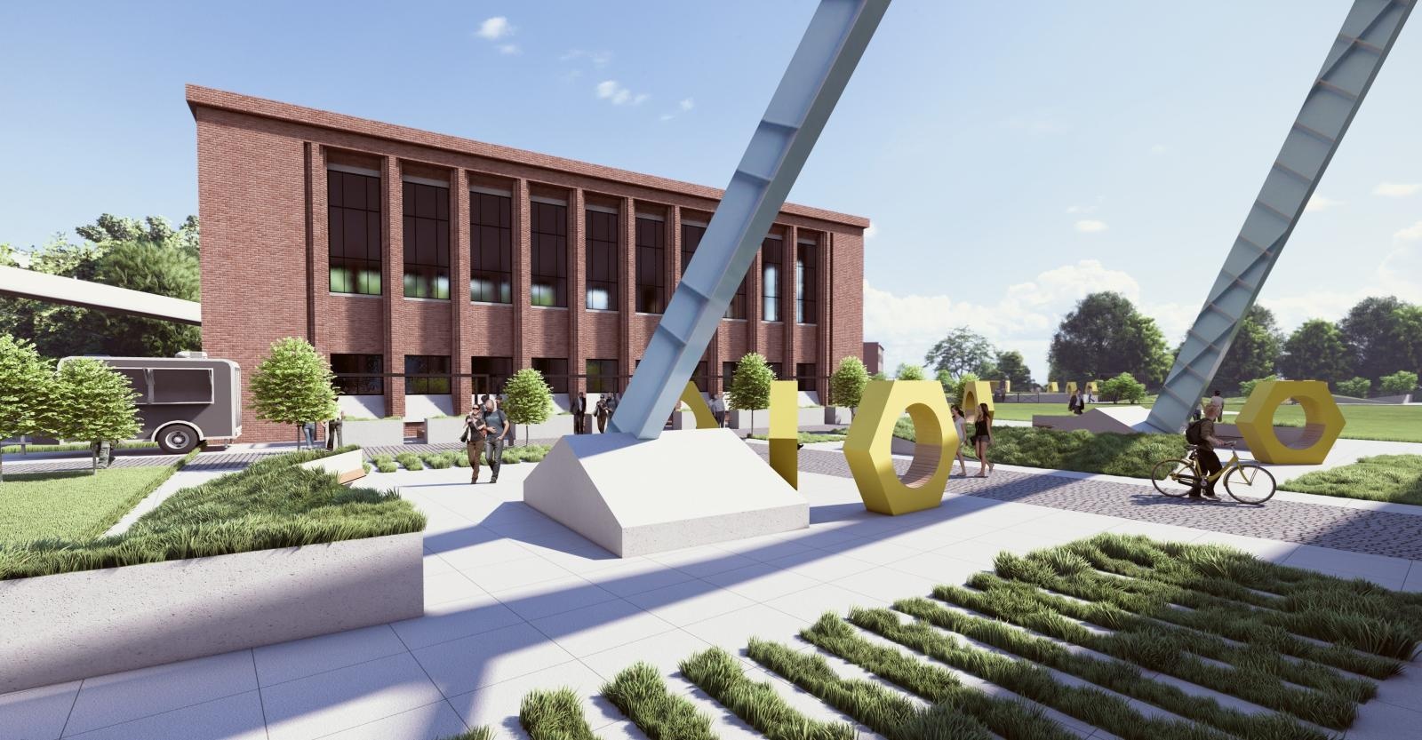 Zdjęcie w galerii na portalu naszwodzislaw.com: Pszów. Trwa rewitalizacja terenów po kopalni Anna wiadomości z regionu