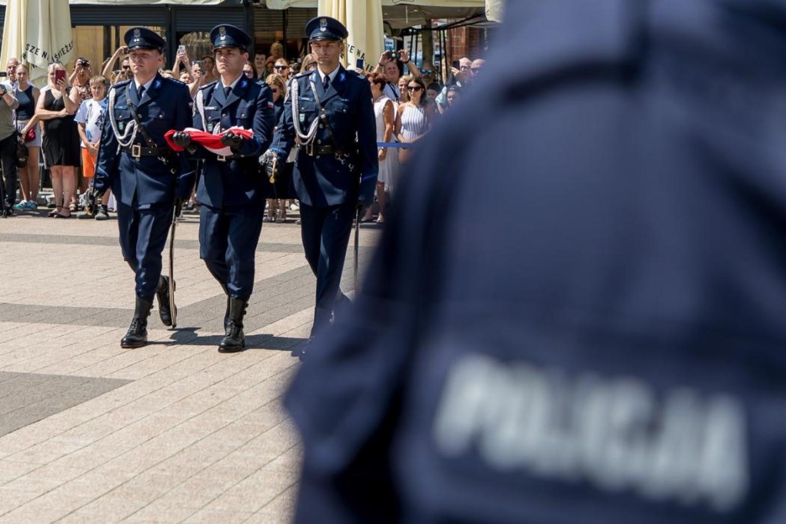 Zdjęcie w galerii na portalu naszwodzislaw.com: W Rybniku odbyły się tegoroczne wojewódzkie obchody Święta Policji wiadomości z regionu