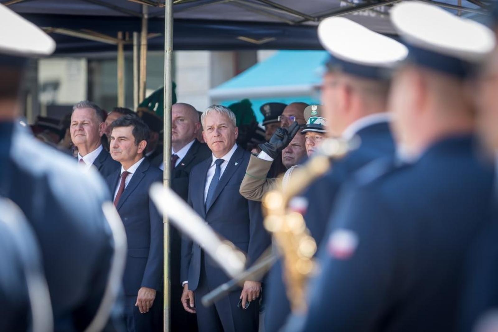 Zdjęcie w galerii na portalu naszwodzislaw.com: W Rybniku odbyły się tegoroczne wojewódzkie obchody Święta Policji wiadomości z regionu