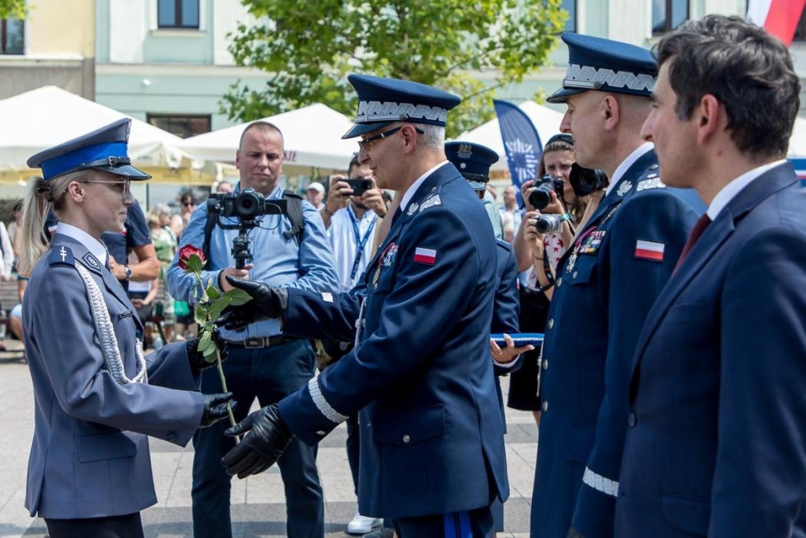 Zdjęcie w galerii na portalu naszwodzislaw.com: W Rybniku odbyły się tegoroczne wojewódzkie obchody Święta Policji wiadomości z regionu
