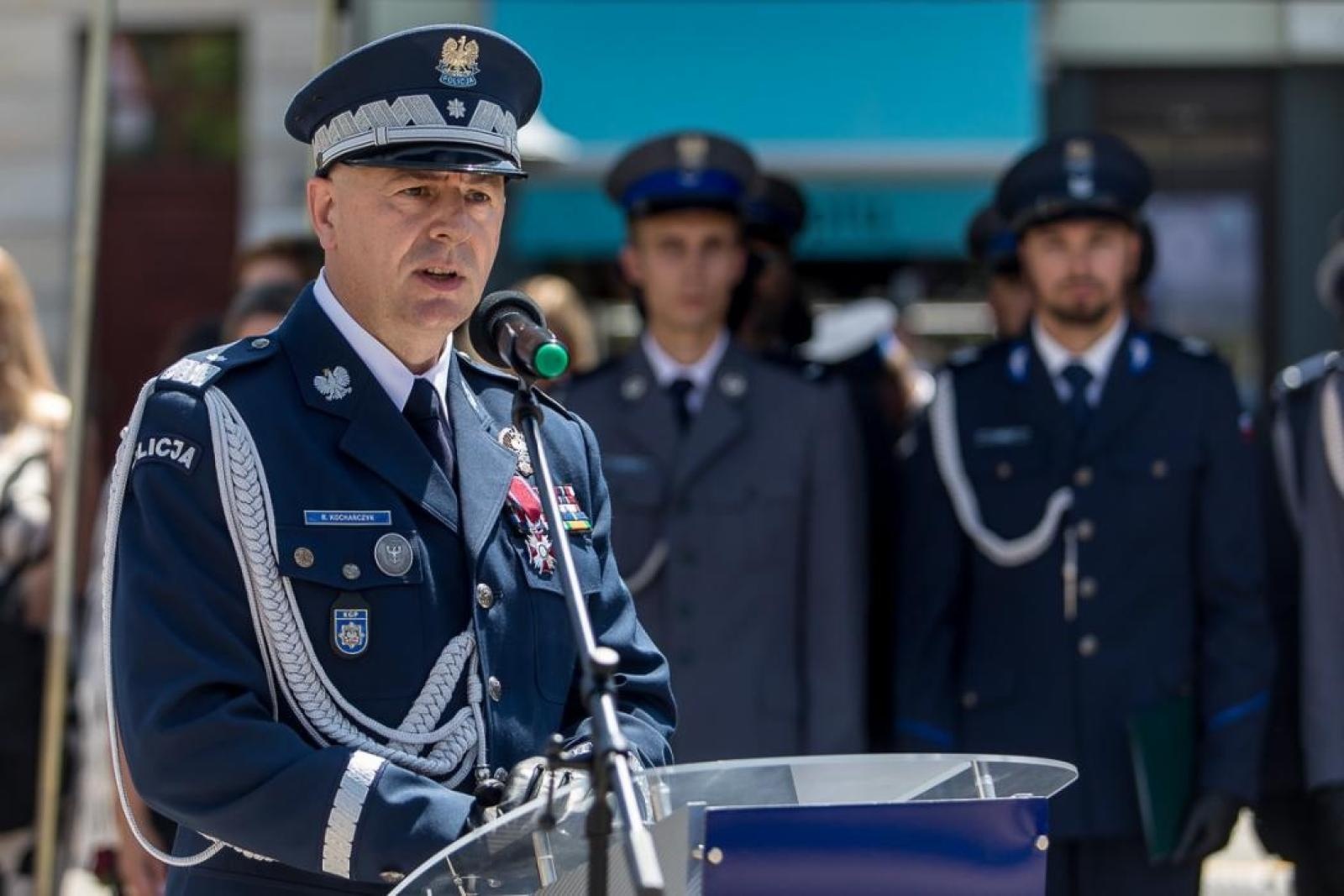 Zdjęcie w galerii na portalu naszwodzislaw.com: W Rybniku odbyły się tegoroczne wojewódzkie obchody Święta Policji wiadomości z regionu