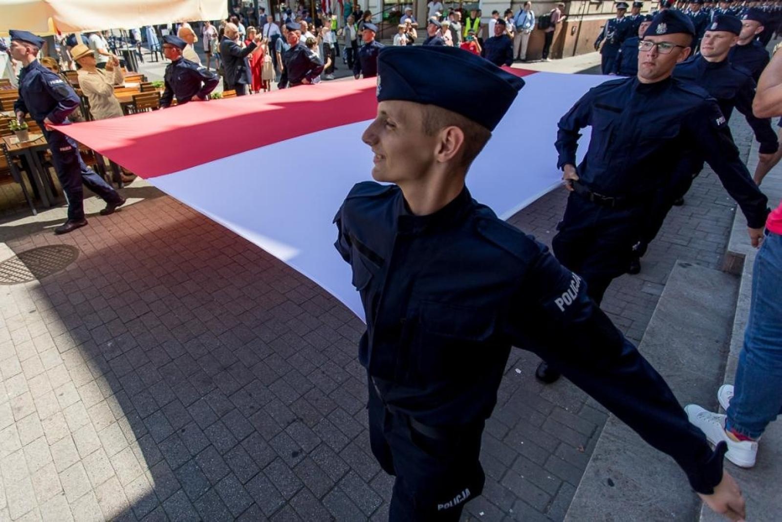 Zdjęcie w galerii na portalu naszwodzislaw.com: W Rybniku odbyły się tegoroczne wojewódzkie obchody Święta Policji wiadomości z regionu