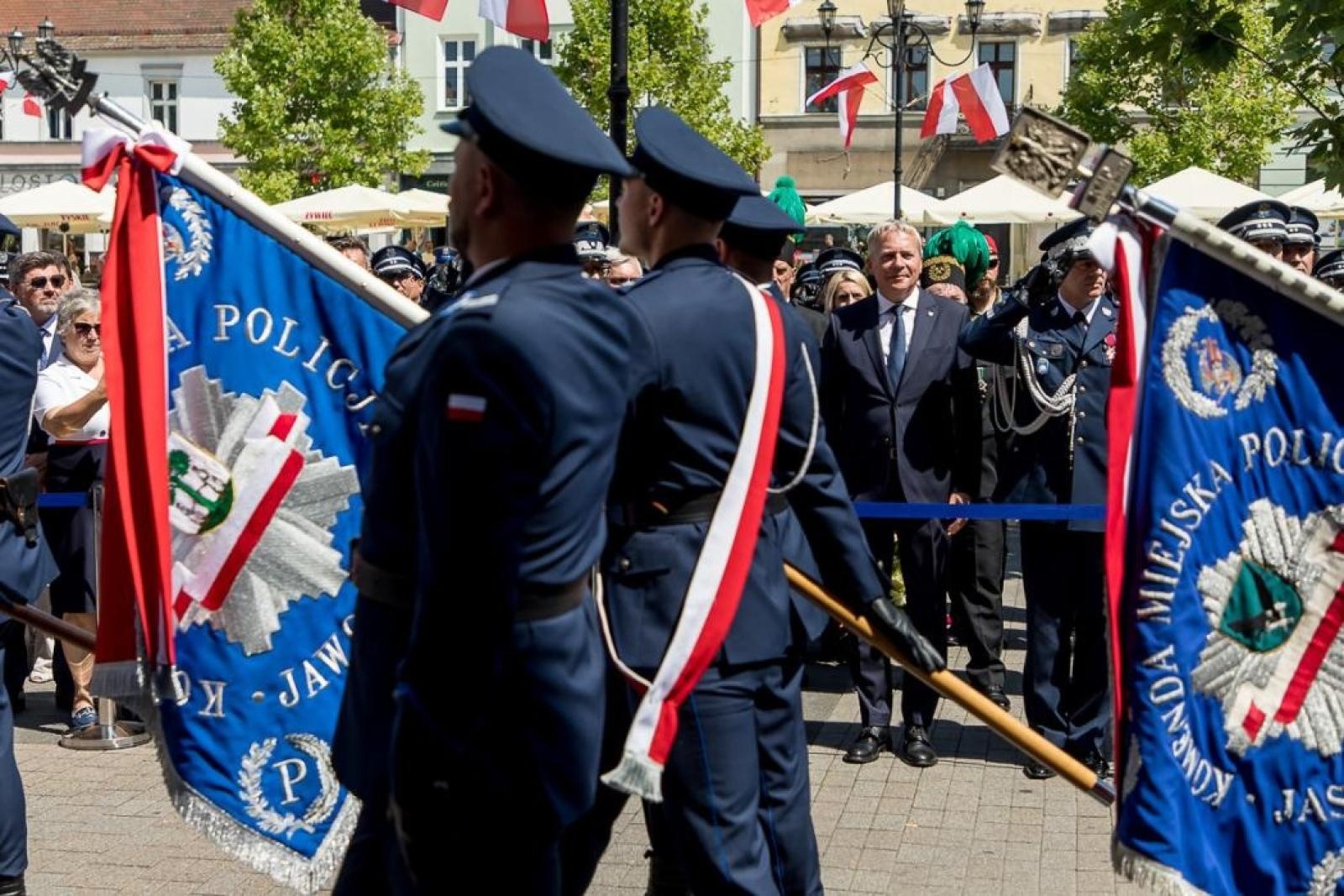 Zdjęcie w galerii na portalu naszwodzislaw.com: W Rybniku odbyły się tegoroczne wojewódzkie obchody Święta Policji wiadomości z regionu