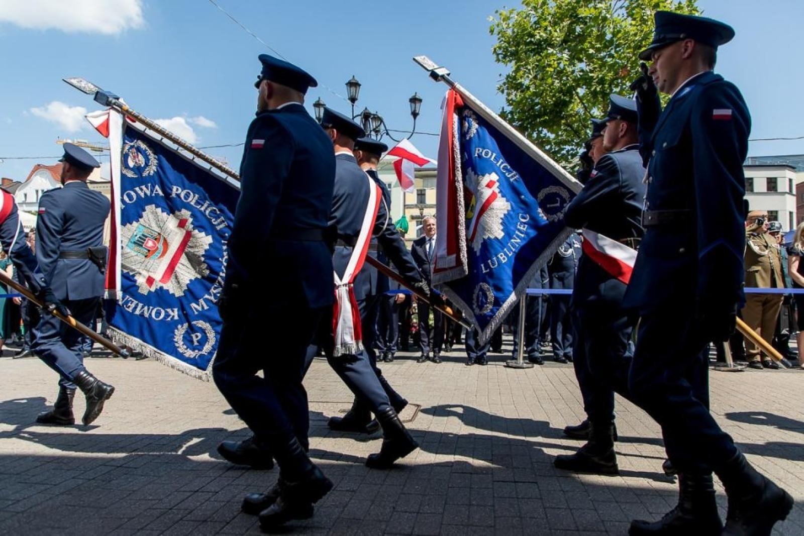 Zdjęcie w galerii na portalu naszwodzislaw.com: W Rybniku odbyły się tegoroczne wojewódzkie obchody Święta Policji wiadomości z regionu