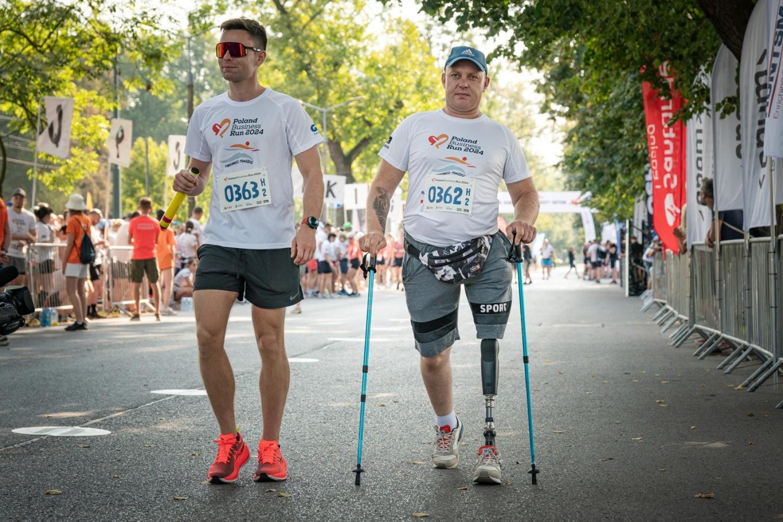 Zdjęcie w galerii na portalu naszwodzislaw.com: Poland Business Run 2025  – wśród beneficjentów Agata i Tadeusz ze Śląska  wiadomości z regionu