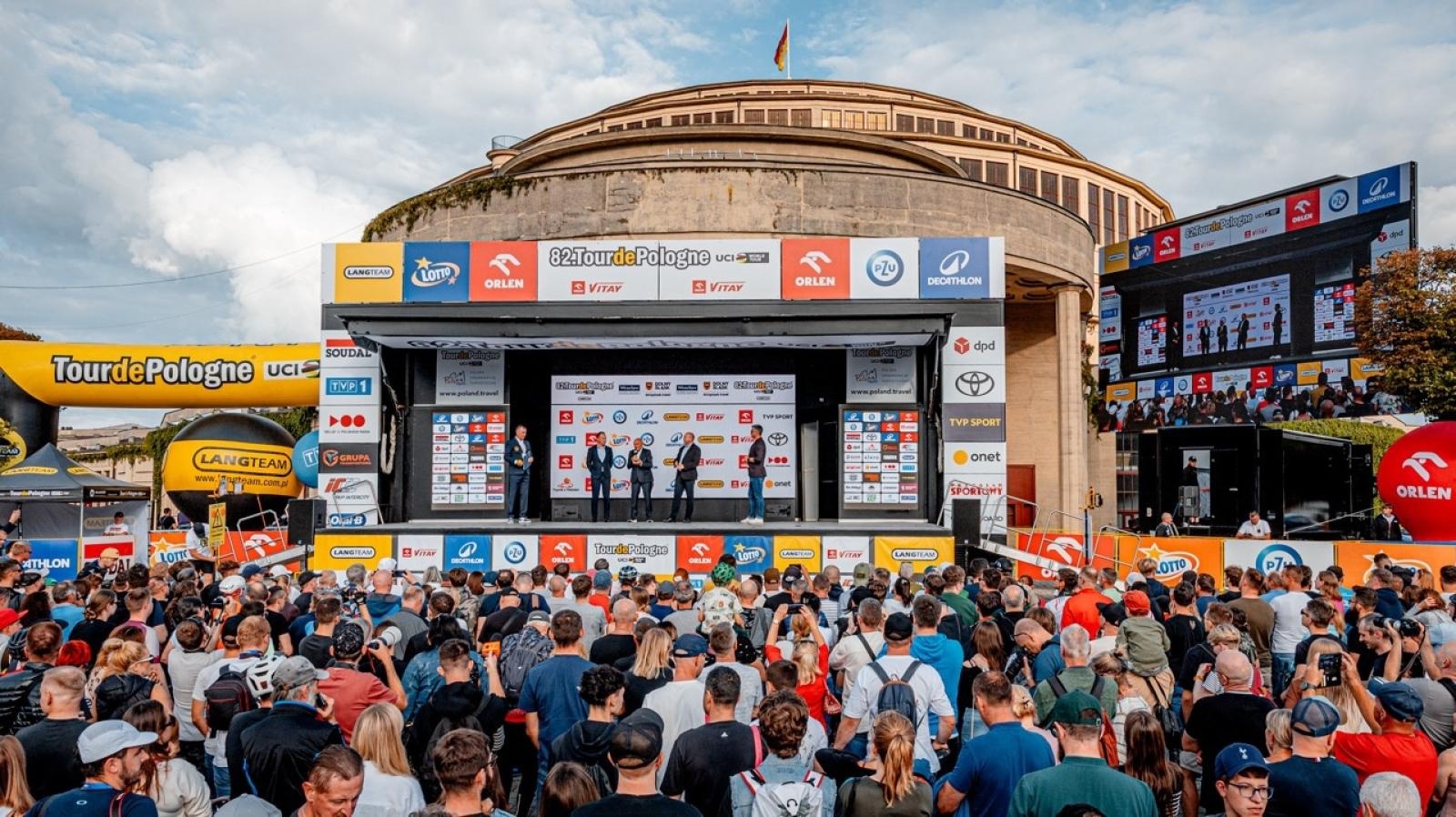 Zdjęcie w galerii na portalu naszwodzislaw.com: Prezentacja 82. Tour de Pologne UCI WorldTour za nami wiadomości z regionu