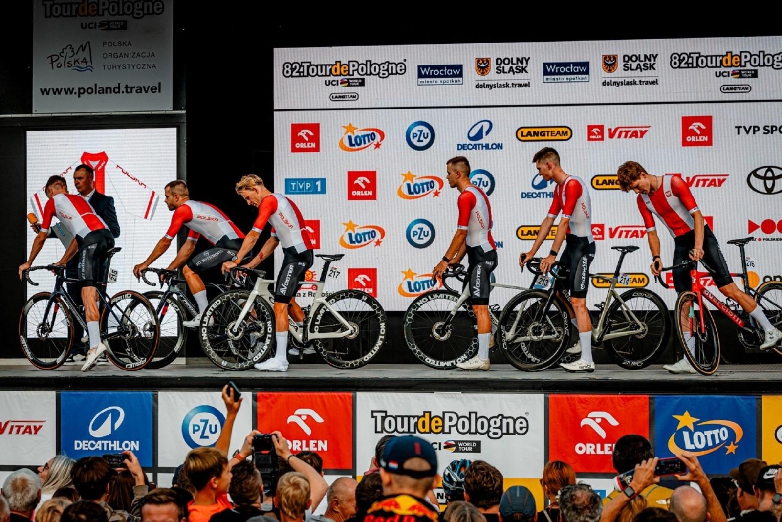 Zdjęcie w galerii na portalu naszwodzislaw.com: Prezentacja 82. Tour de Pologne UCI WorldTour za nami wiadomości z regionu