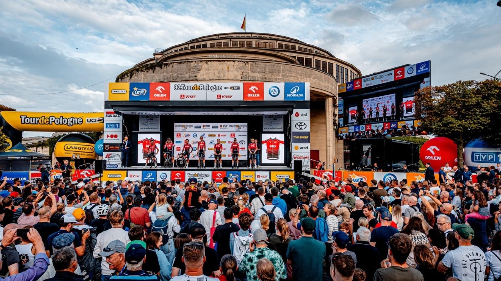 Zdjęcie w galerii na portalu naszwodzislaw.com: Prezentacja 82. Tour de Pologne UCI WorldTour za nami wiadomości z regionu