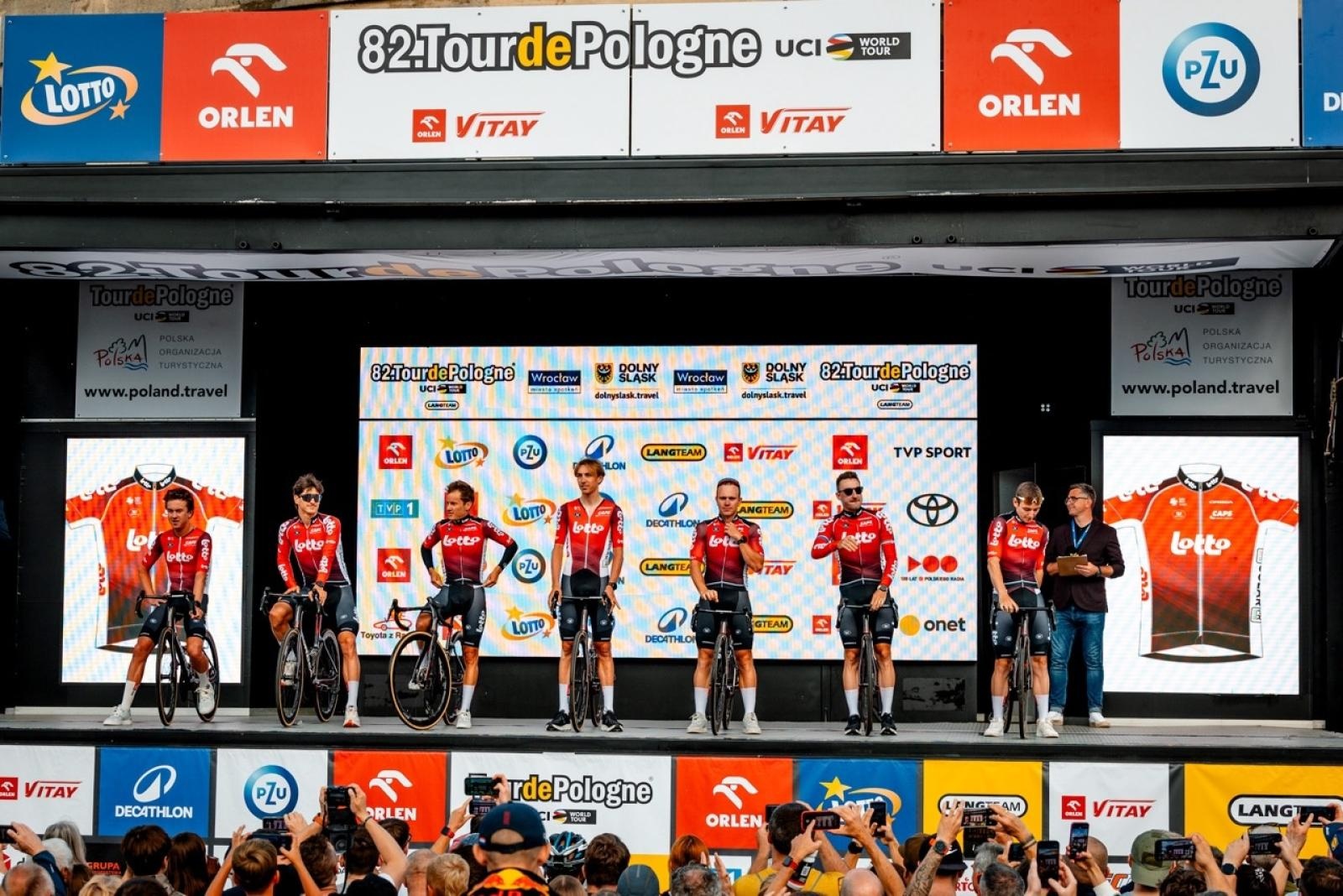 Zdjęcie w galerii na portalu naszwodzislaw.com: Prezentacja 82. Tour de Pologne UCI WorldTour za nami wiadomości z regionu