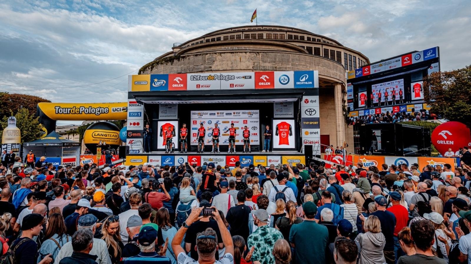 Zdjęcie w galerii na portalu naszwodzislaw.com: Prezentacja 82. Tour de Pologne UCI WorldTour za nami wiadomości z regionu