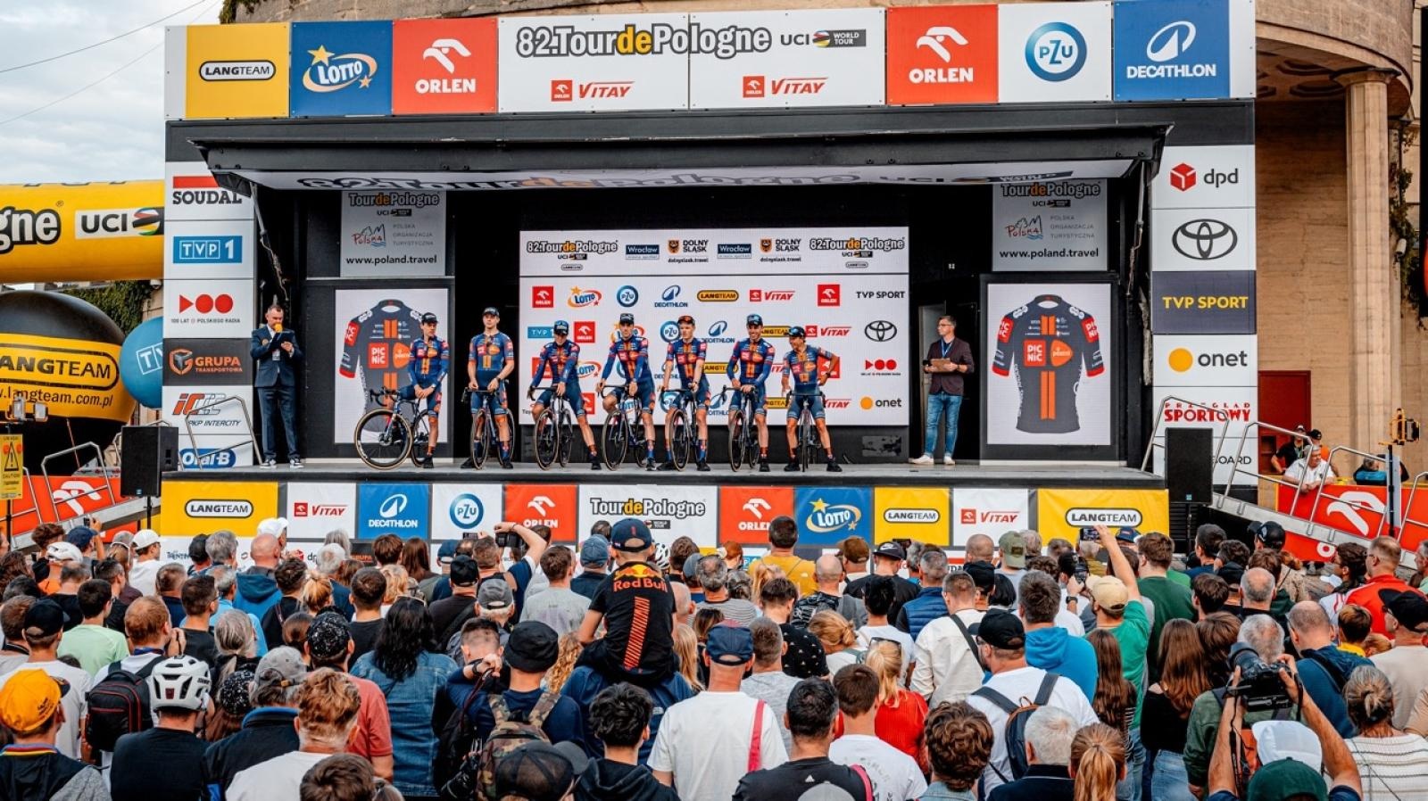 Zdjęcie w galerii na portalu naszwodzislaw.com: Prezentacja 82. Tour de Pologne UCI WorldTour za nami wiadomości z regionu