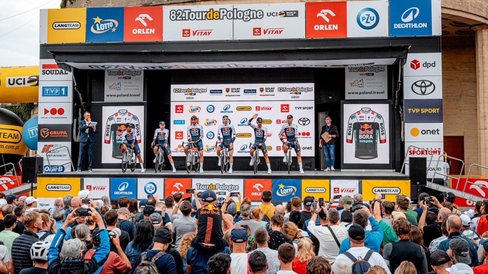 Zdjęcie w galerii na portalu naszwodzislaw.com: Prezentacja 82. Tour de Pologne UCI WorldTour za nami wiadomości z regionu