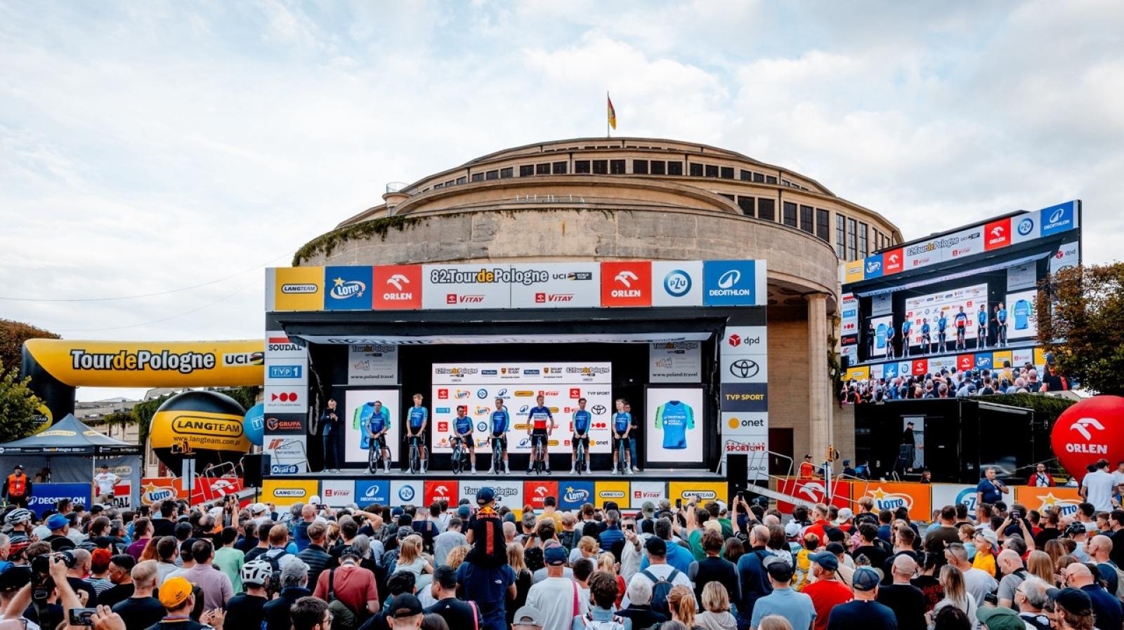 Zdjęcie w galerii na portalu naszwodzislaw.com: Prezentacja 82. Tour de Pologne UCI WorldTour za nami wiadomości z regionu