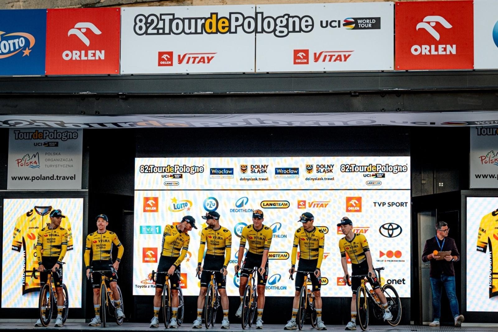 Zdjęcie w galerii na portalu naszwodzislaw.com: Prezentacja 82. Tour de Pologne UCI WorldTour za nami wiadomości z regionu