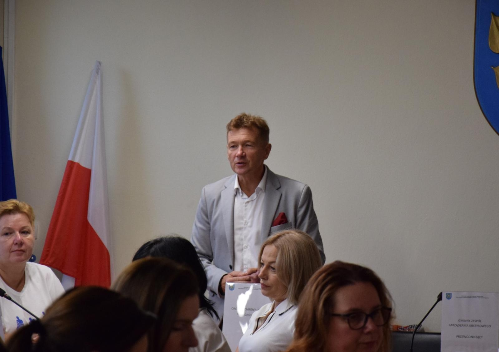 Zdjęcie w galerii na portalu naszwodzislaw.com: W Mszanie przeprowadzono ćwiczenia z zakresu obrony ludności cywilnej wiadomości z regionu