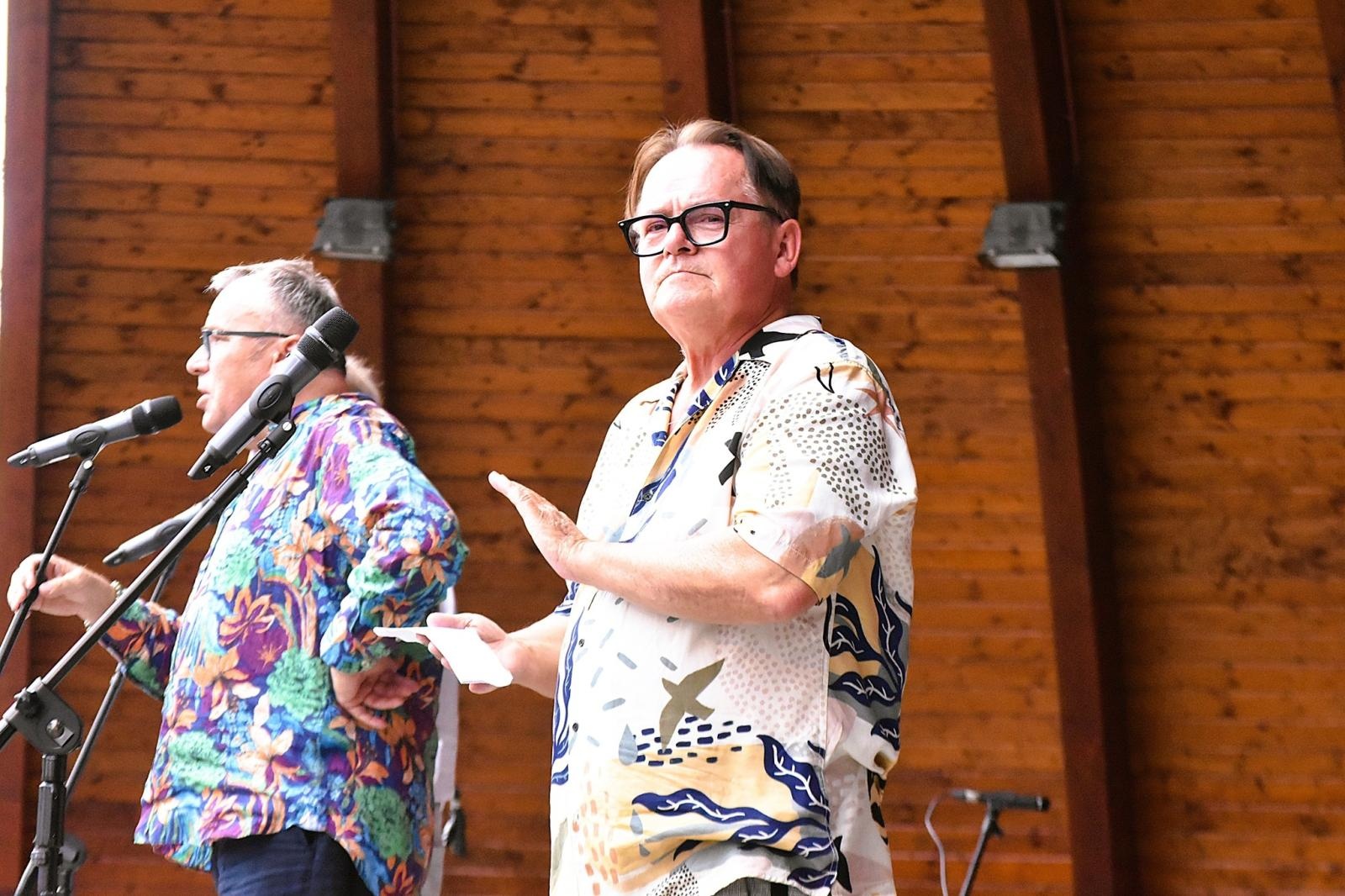 Zdjęcie w galerii na portalu naszwodzislaw.com: Pietrek, Hadziuk i Solejuk w Godowie, czyli Filmowe Plenery z Franciszkiem Pieczką [FOTO] wiadomości z regionu