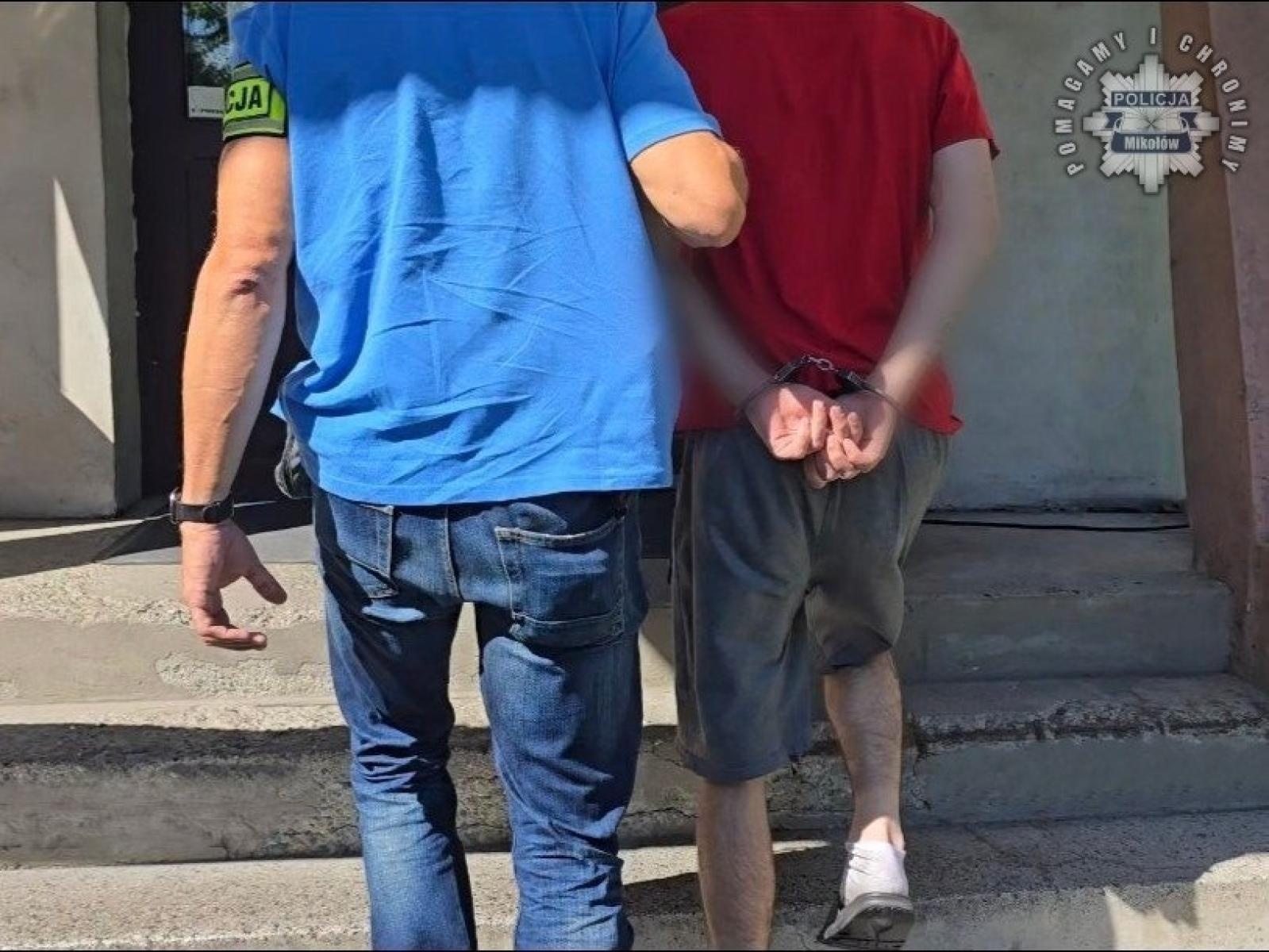 Zdjęcie w galerii na portalu naszwodzislaw.com: Mieszkaniec powiatu wodzisławskiego zatrzymany w Mikołowie za kradzież wiadomości z regionu