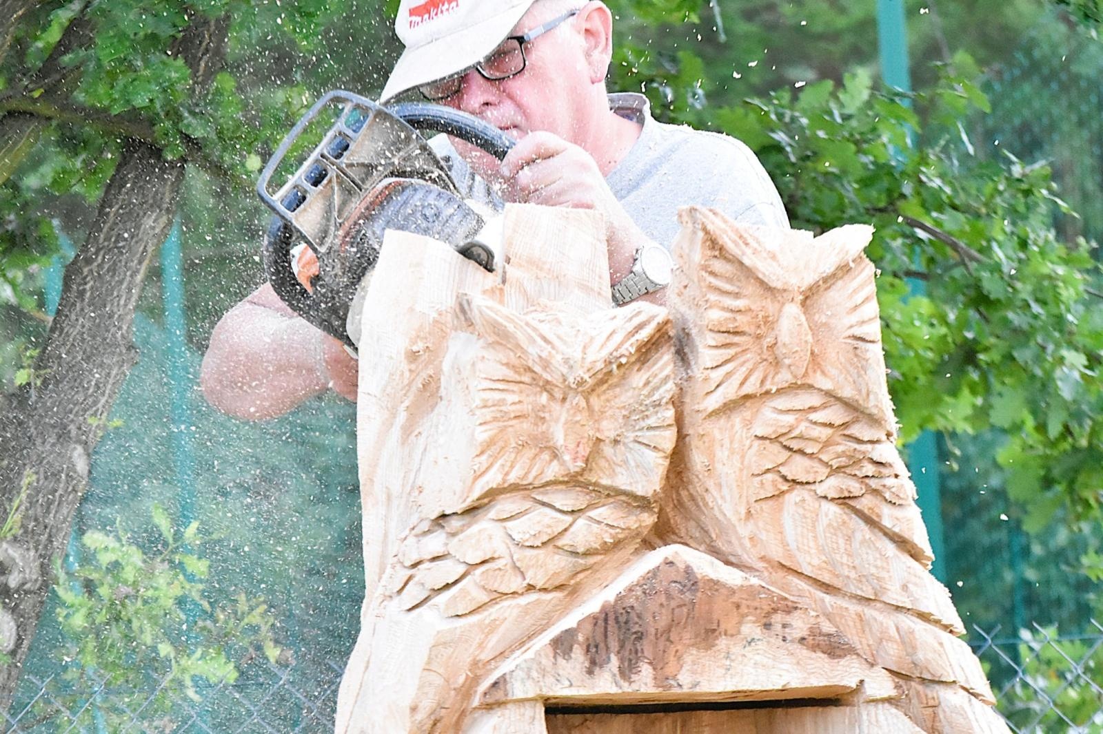 Zdjęcie w galerii na portalu naszwodzislaw.com: Jubileusz Skrbeńska w rytmie spalinowych pił wiadomości z regionu