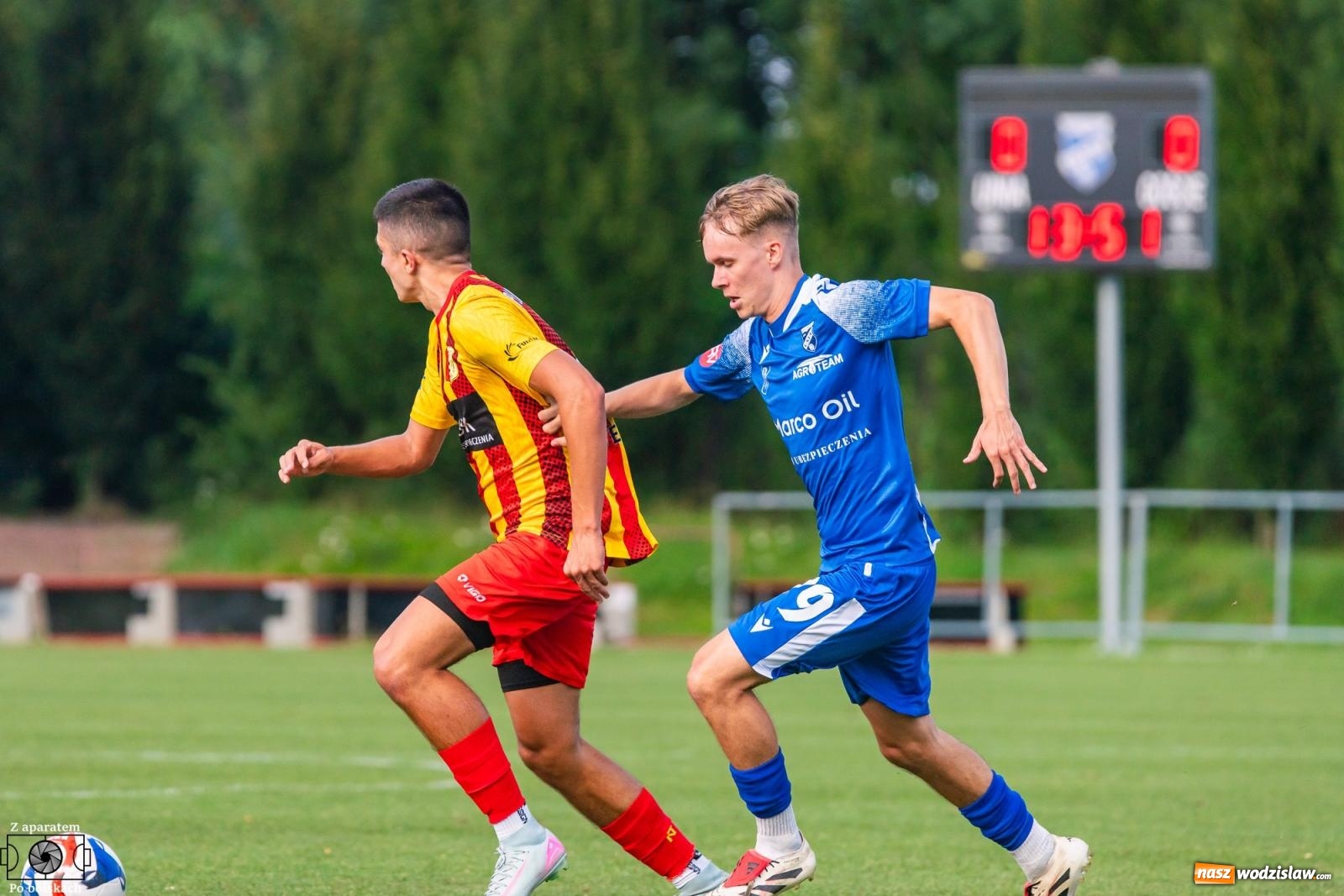 Zdjęcie w galerii na portalu naszwodzislaw.com: Unia Racibórz lepsza od Płomienia z Połomi [FOTO] wiadomości z regionu