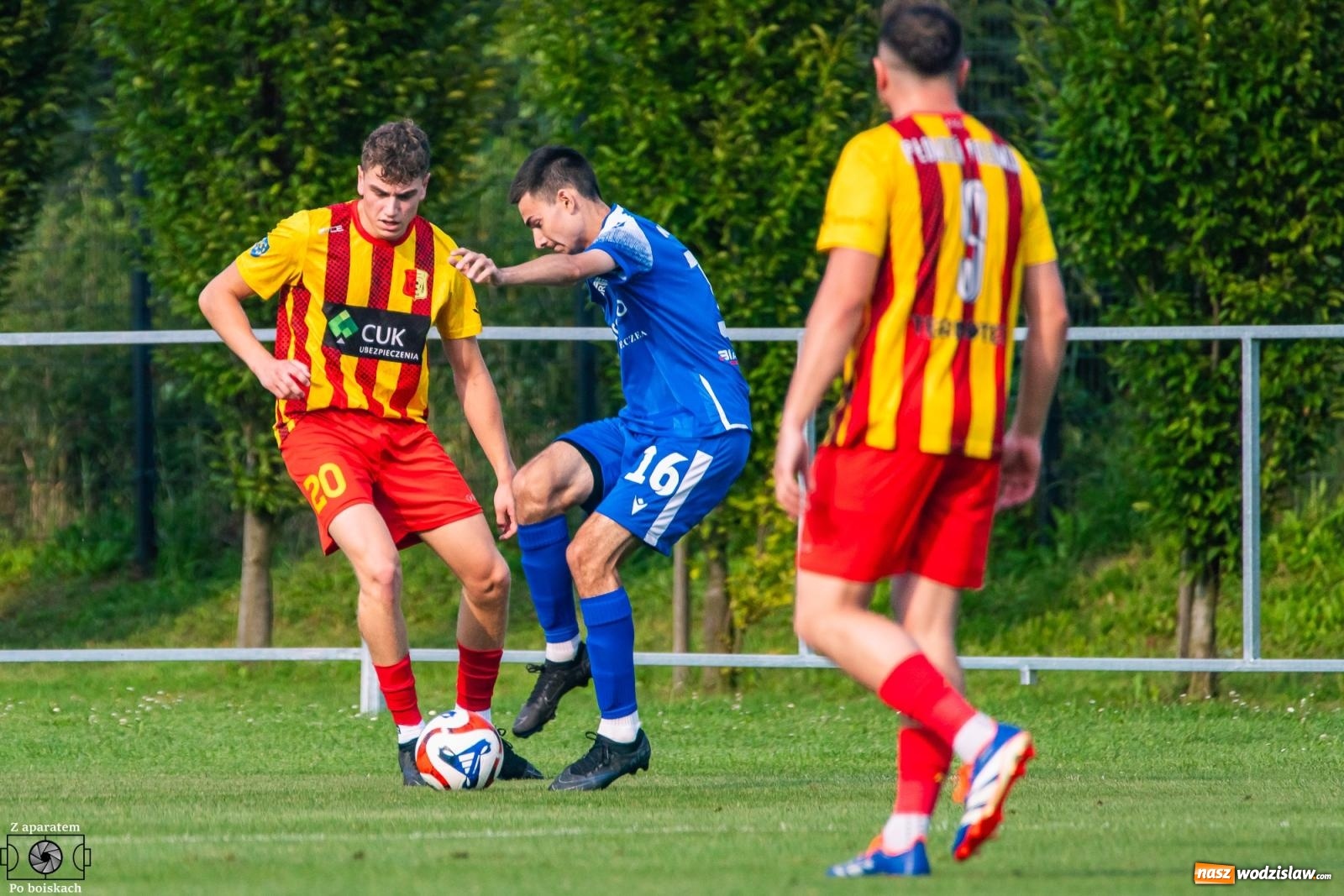 Zdjęcie w galerii na portalu naszwodzislaw.com: Unia Racibórz lepsza od Płomienia z Połomi [FOTO] wiadomości z regionu