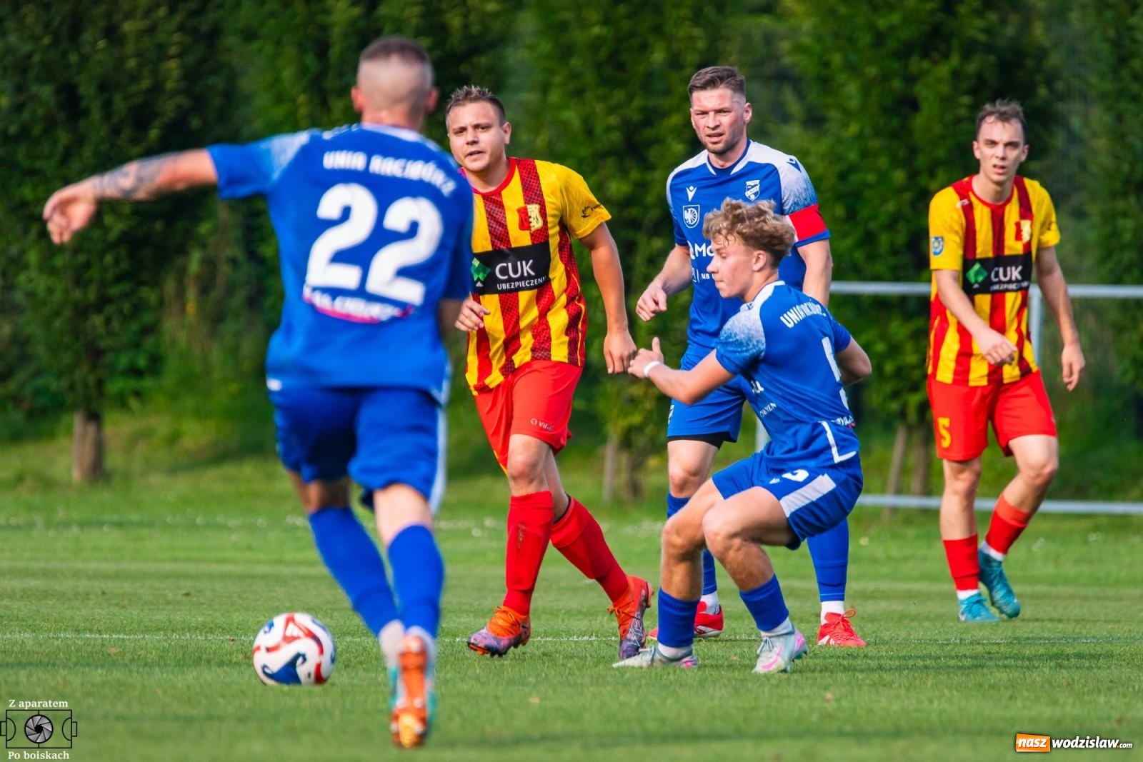 Zdjęcie w galerii na portalu naszwodzislaw.com: Unia Racibórz lepsza od Płomienia z Połomi [FOTO] wiadomości z regionu