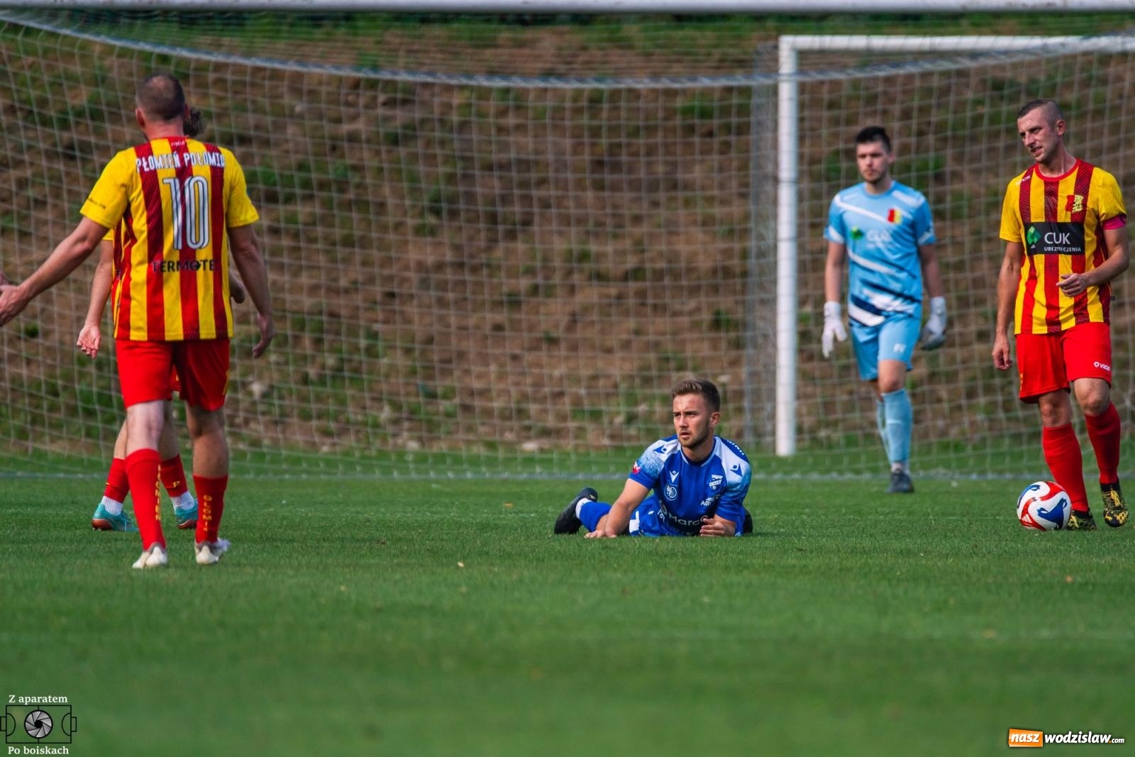 Zdjęcie w galerii na portalu naszwodzislaw.com: Unia Racibórz lepsza od Płomienia z Połomi [FOTO] wiadomości z regionu