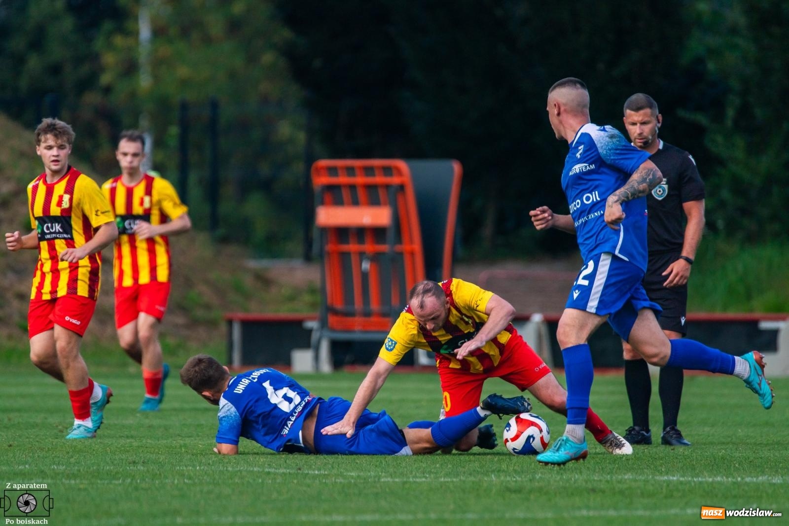 Zdjęcie w galerii na portalu naszwodzislaw.com: Unia Racibórz lepsza od Płomienia z Połomi [FOTO] wiadomości z regionu