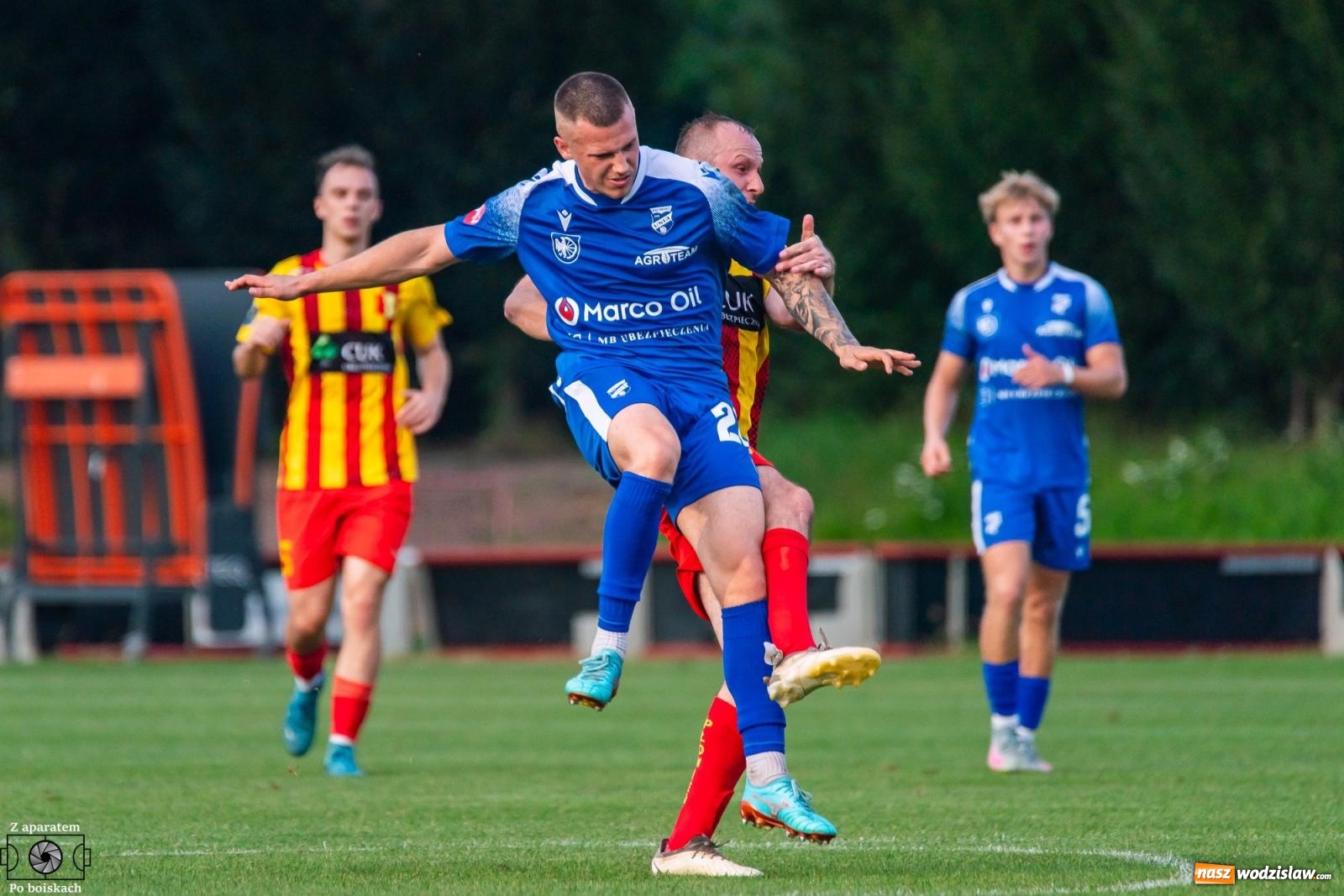 Zdjęcie w galerii na portalu naszwodzislaw.com: Unia Racibórz lepsza od Płomienia z Połomi [FOTO] wiadomości z regionu