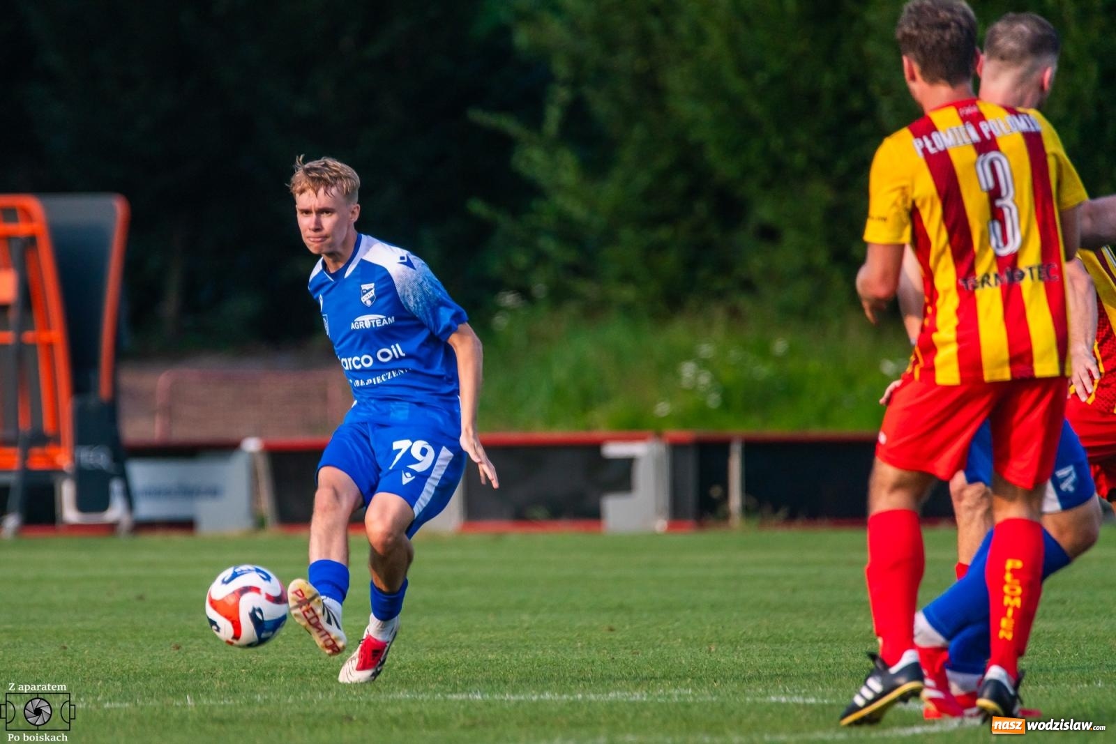 Zdjęcie w galerii na portalu naszwodzislaw.com: Unia Racibórz lepsza od Płomienia z Połomi [FOTO] wiadomości z regionu