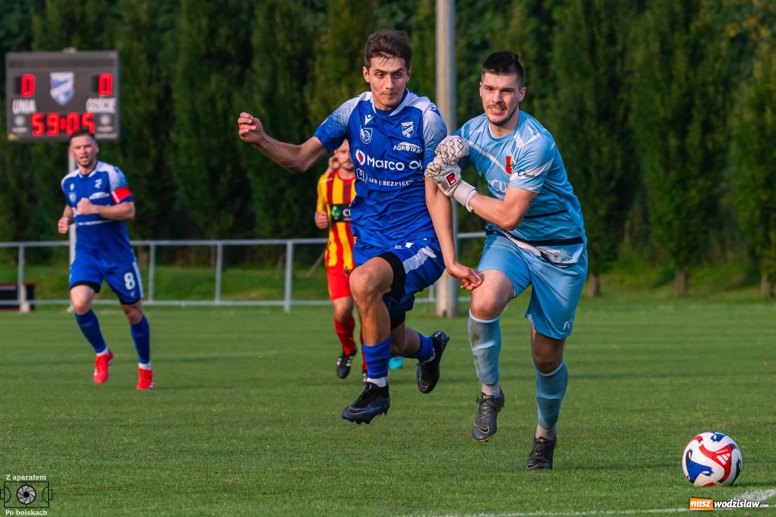 Zdjęcie w galerii na portalu naszwodzislaw.com: Unia Racibórz lepsza od Płomienia z Połomi [FOTO] wiadomości z regionu