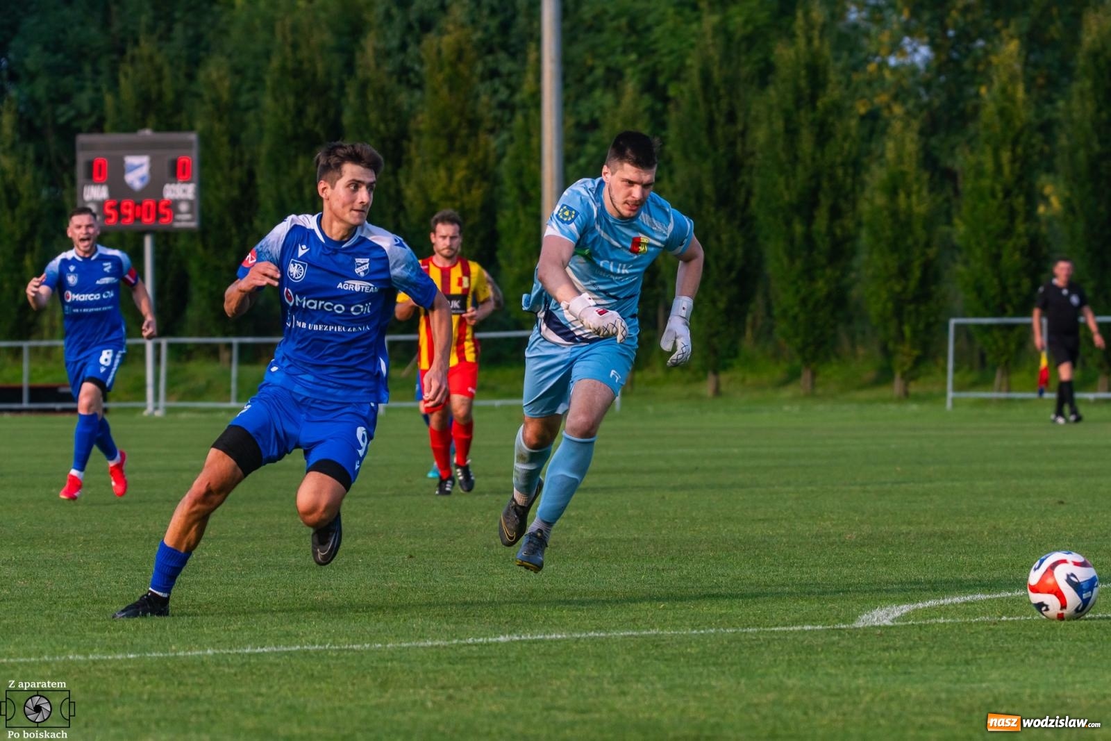 Zdjęcie w galerii na portalu naszwodzislaw.com: Unia Racibórz lepsza od Płomienia z Połomi [FOTO] wiadomości z regionu