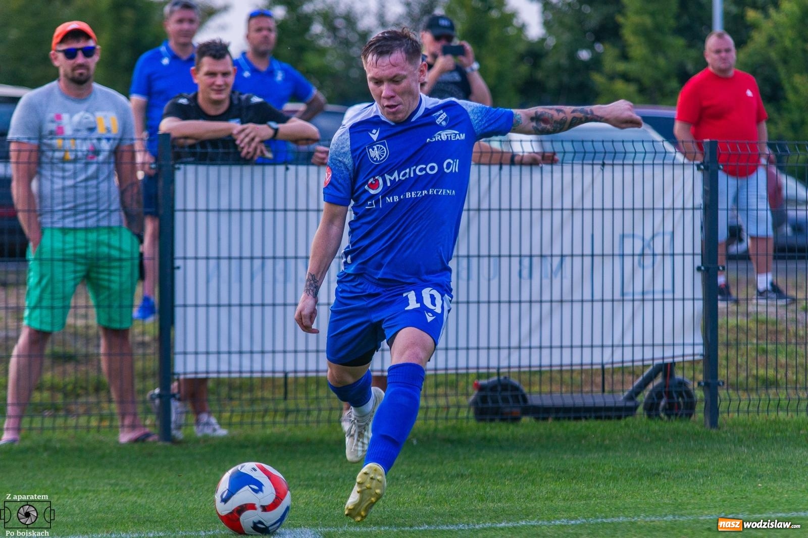 Zdjęcie w galerii na portalu naszwodzislaw.com: Unia Racibórz lepsza od Płomienia z Połomi [FOTO] wiadomości z regionu