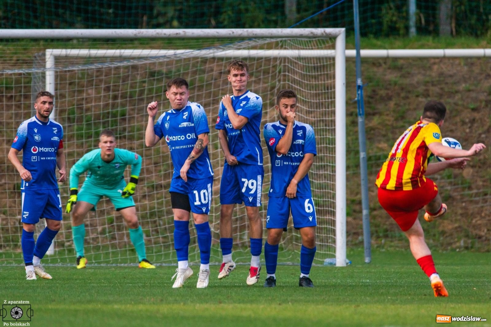 Zdjęcie w galerii na portalu naszwodzislaw.com: Unia Racibórz lepsza od Płomienia z Połomi [FOTO] wiadomości z regionu