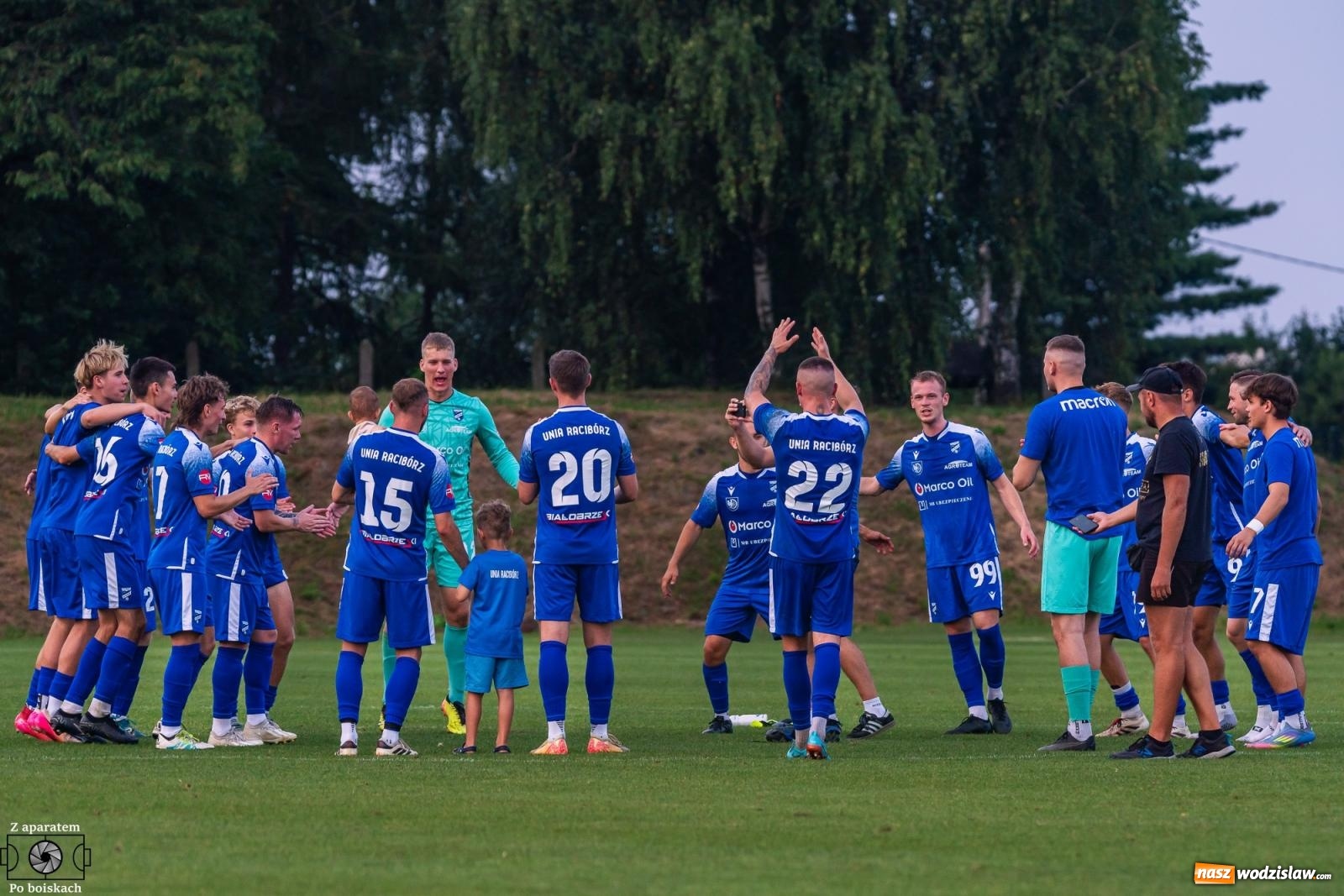 Zdjęcie w galerii na portalu naszwodzislaw.com: Unia Racibórz lepsza od Płomienia z Połomi [FOTO] wiadomości z regionu