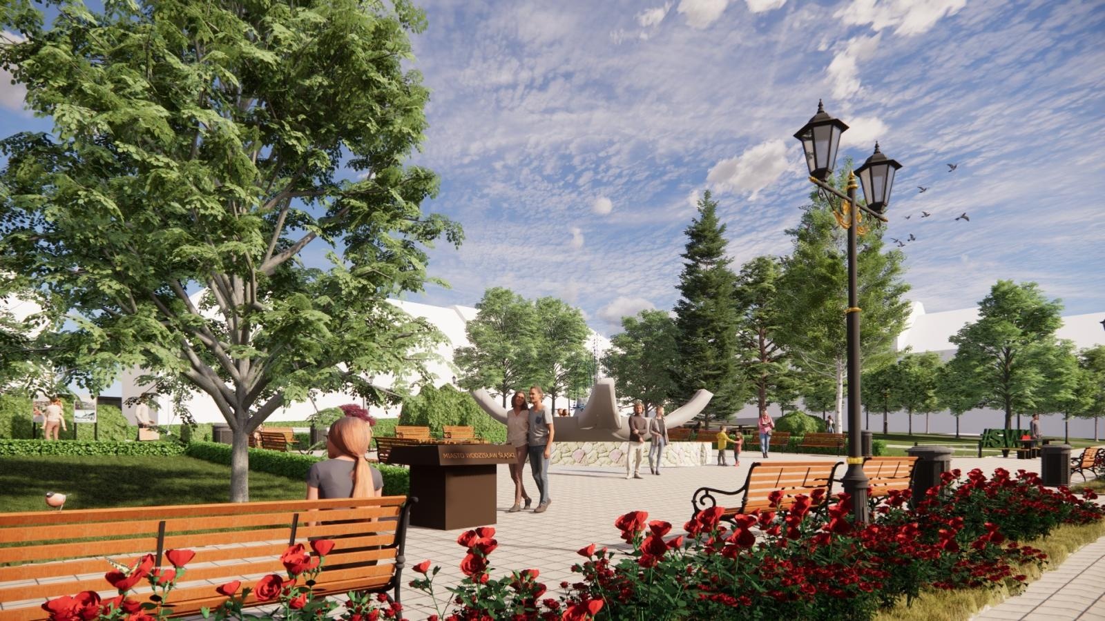 Zdjęcie w galerii na portalu naszwodzislaw.com: Wodzisławska starówka w nowym wydaniu [WIZUALIZACJE] wiadomości z regionu