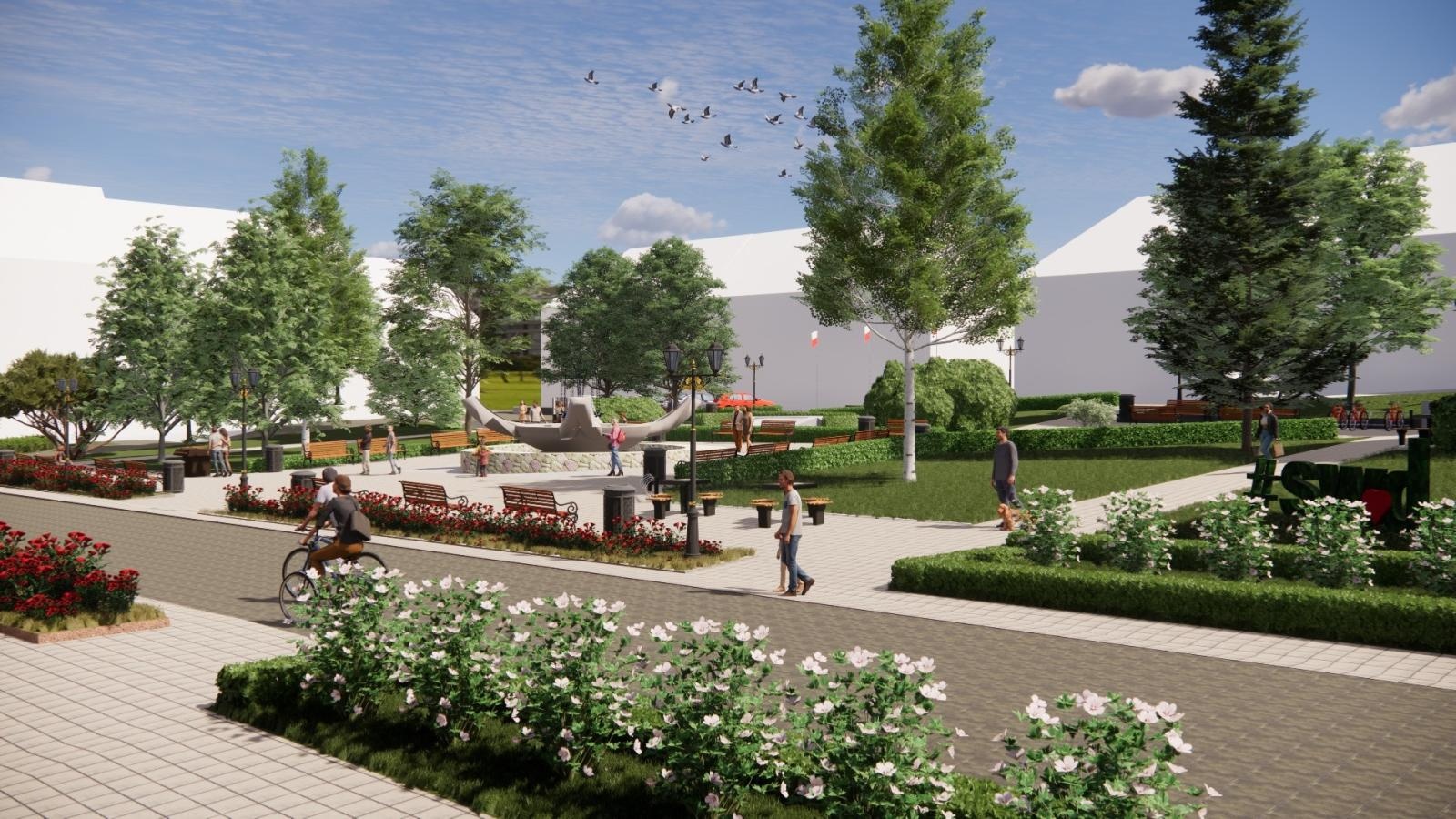 Zdjęcie w galerii na portalu naszwodzislaw.com: Wodzisławska starówka w nowym wydaniu [WIZUALIZACJE] wiadomości z regionu