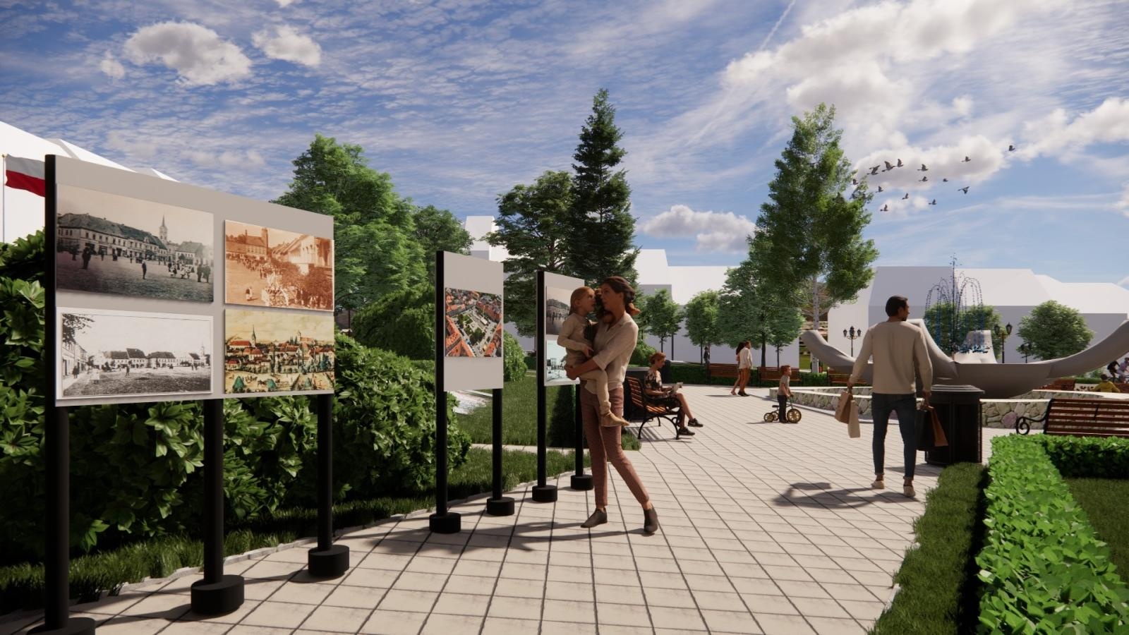 Zdjęcie w galerii na portalu naszwodzislaw.com: Wodzisławska starówka w nowym wydaniu [WIZUALIZACJE] wiadomości z regionu