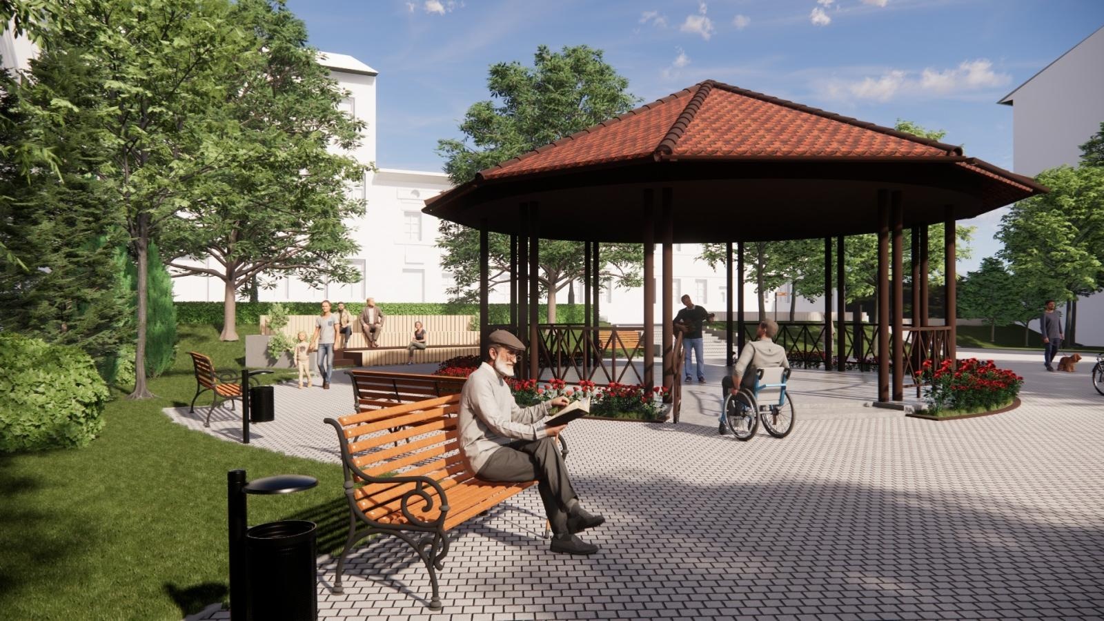 Zdjęcie w galerii na portalu naszwodzislaw.com: Wodzisławska starówka w nowym wydaniu [WIZUALIZACJE] wiadomości z regionu