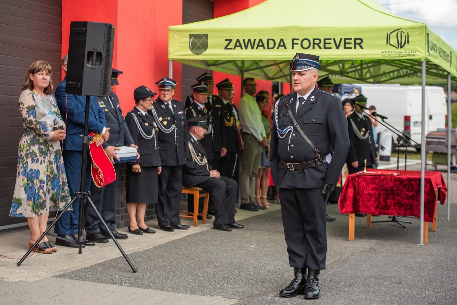 Zdjęcie w galerii na portalu naszwodzislaw.com: Jubileusz 90-lecia OSP Zawada. Strażacka tradycja i wspólne świętowanie [FOTO] wiadomości z regionu