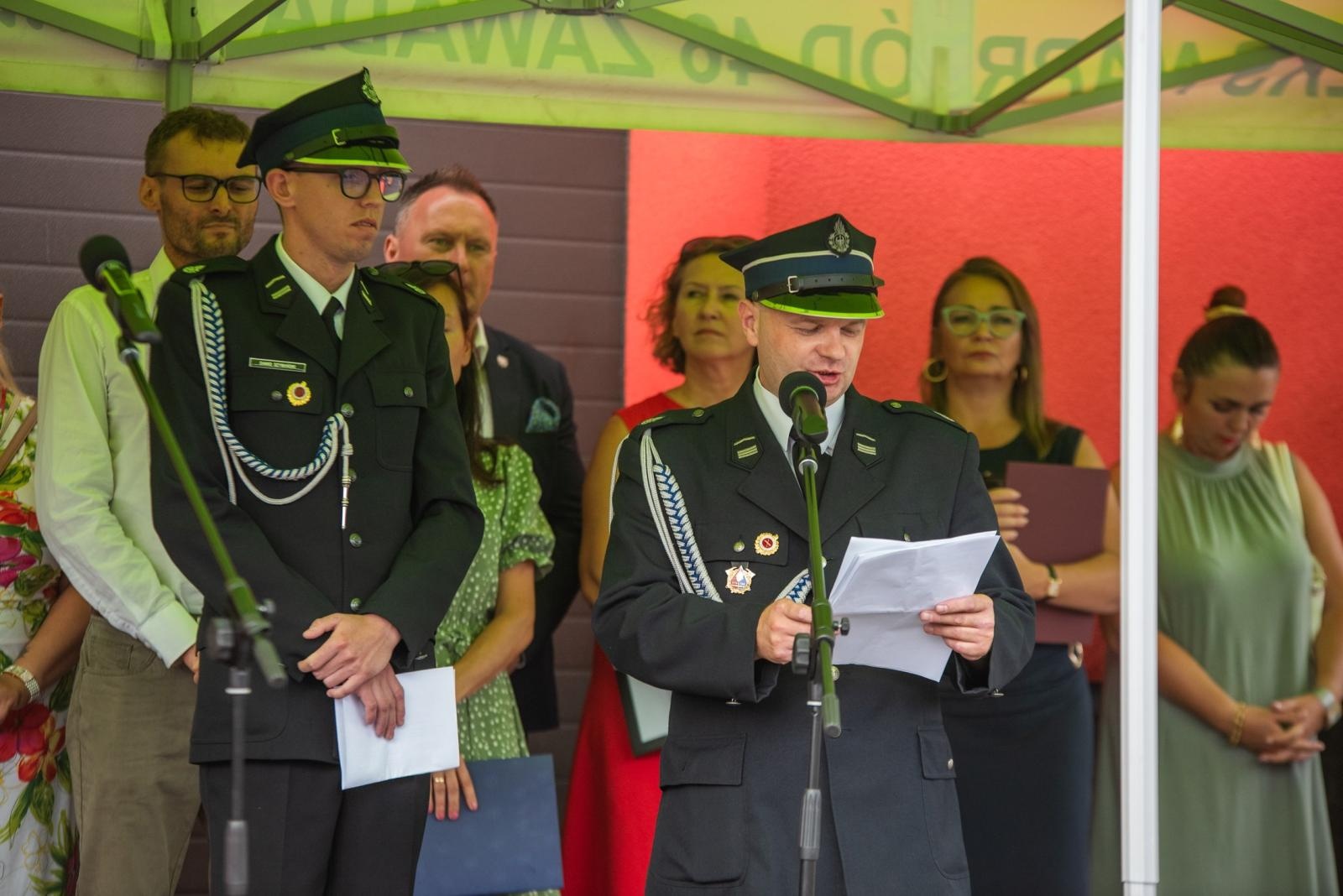 Zdjęcie w galerii na portalu naszwodzislaw.com: Jubileusz 90-lecia OSP Zawada. Strażacka tradycja i wspólne świętowanie [FOTO] wiadomości z regionu