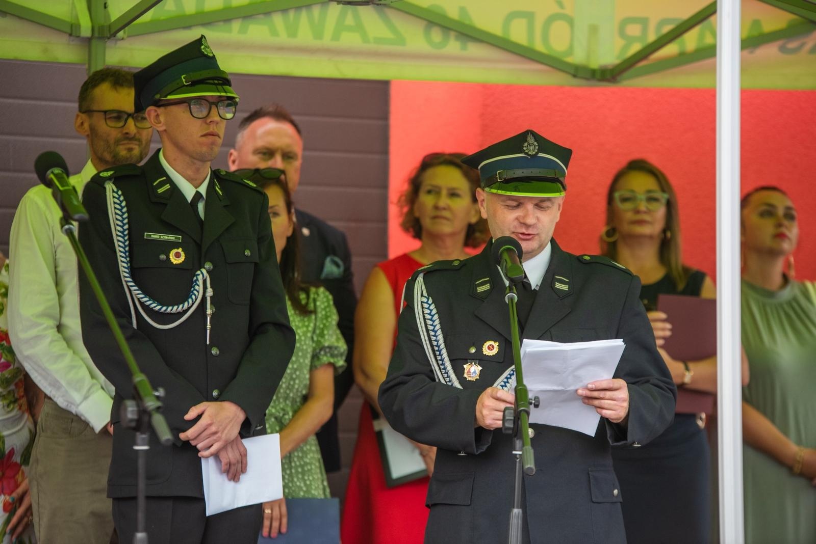 Zdjęcie w galerii na portalu naszwodzislaw.com: Jubileusz 90-lecia OSP Zawada. Strażacka tradycja i wspólne świętowanie [FOTO] wiadomości z regionu