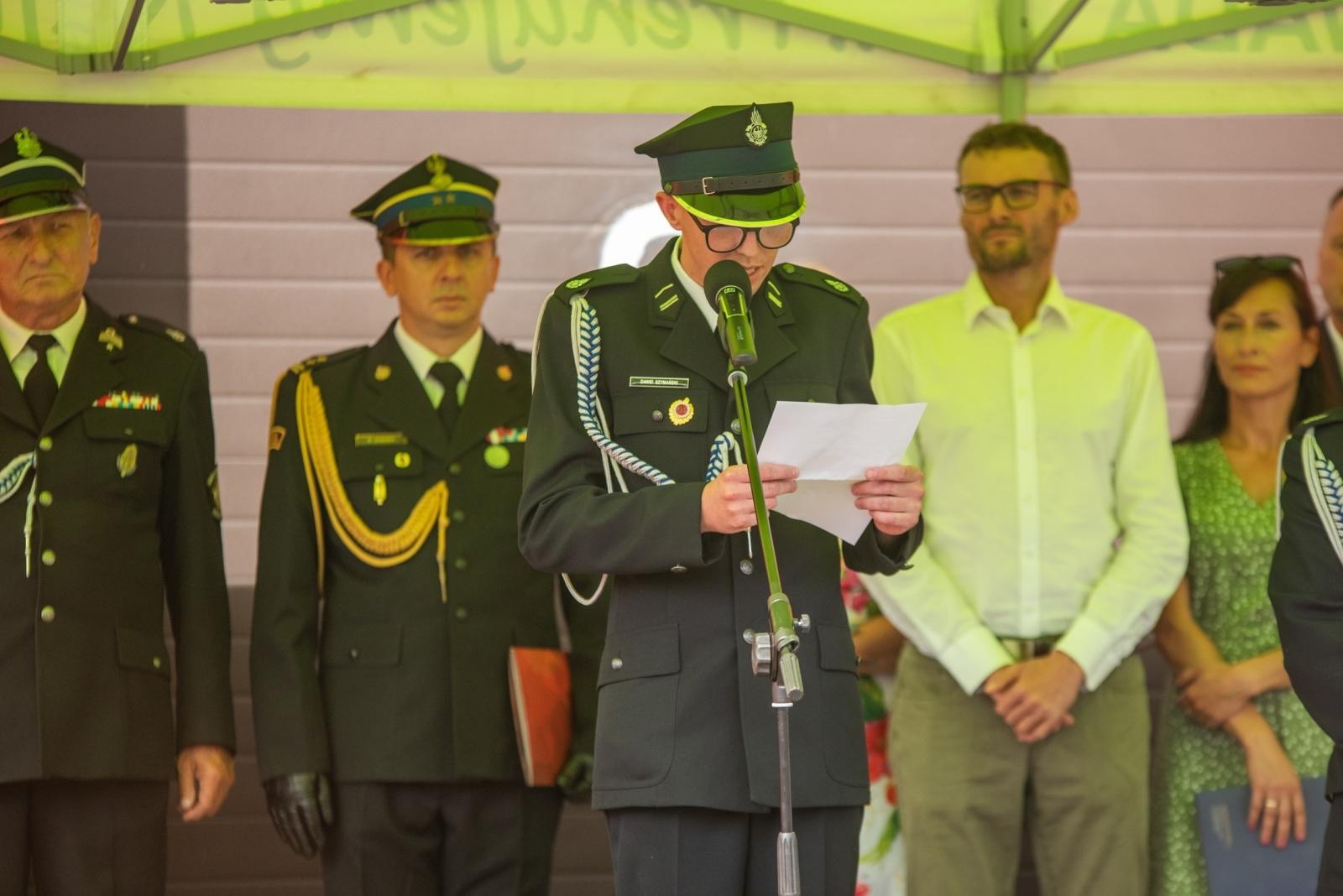 Zdjęcie w galerii na portalu naszwodzislaw.com: Jubileusz 90-lecia OSP Zawada. Strażacka tradycja i wspólne świętowanie [FOTO] wiadomości z regionu