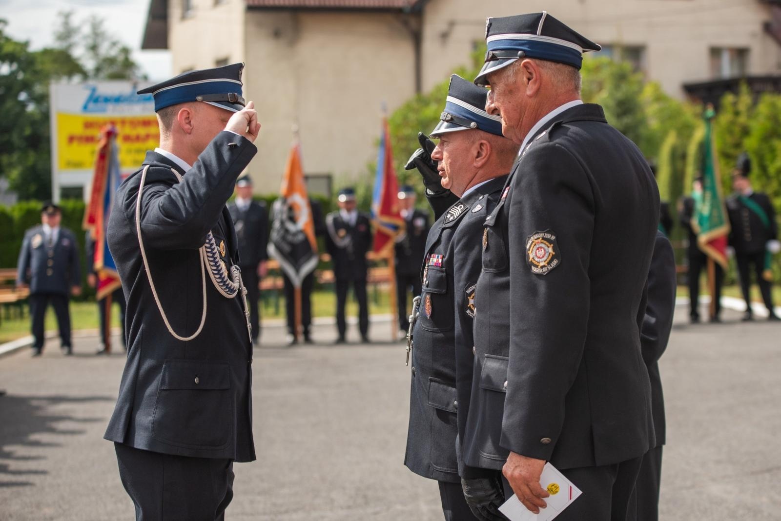 Zdjęcie w galerii na portalu naszwodzislaw.com: Jubileusz 90-lecia OSP Zawada. Strażacka tradycja i wspólne świętowanie [FOTO] wiadomości z regionu
