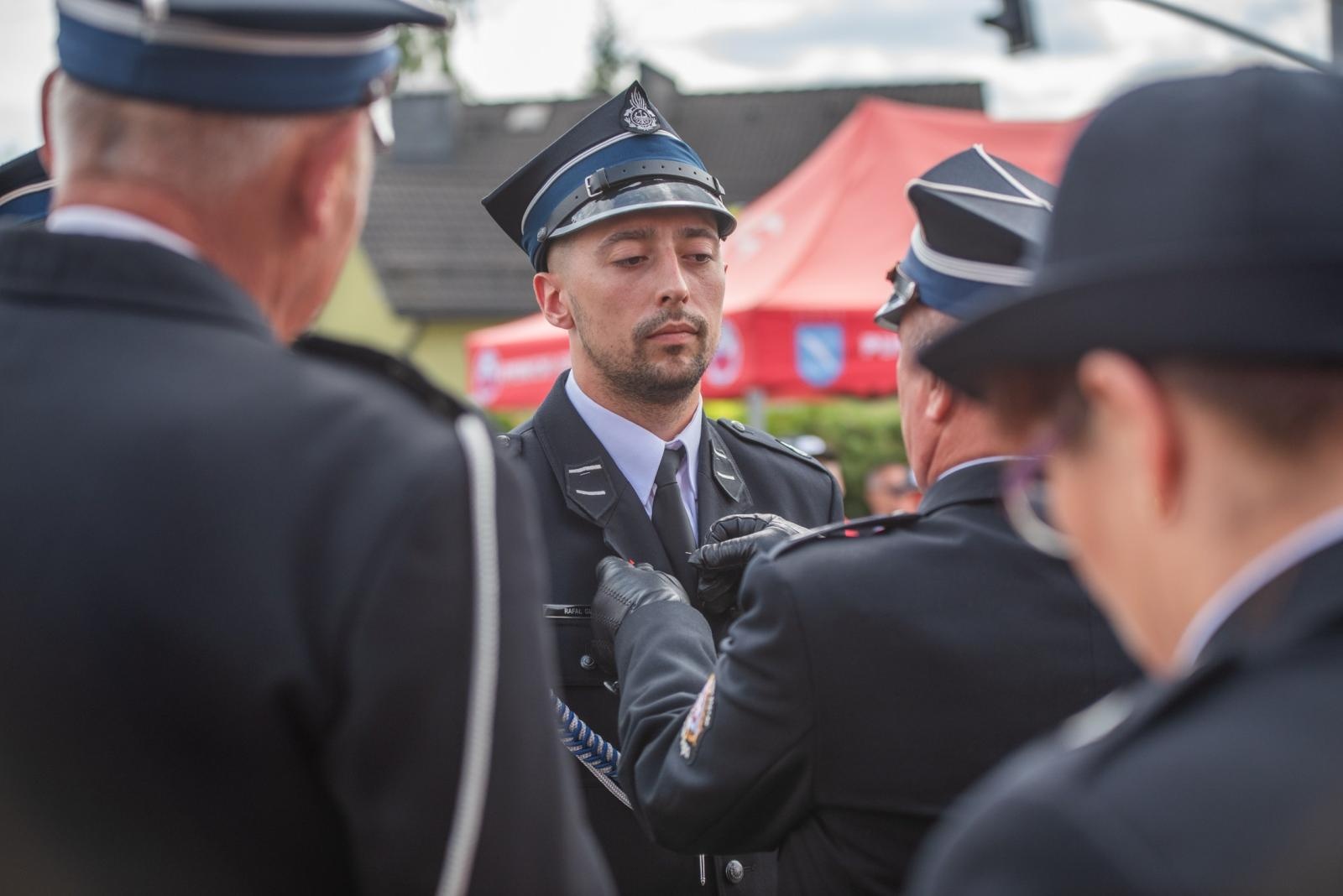 Zdjęcie w galerii na portalu naszwodzislaw.com: Jubileusz 90-lecia OSP Zawada. Strażacka tradycja i wspólne świętowanie [FOTO] wiadomości z regionu