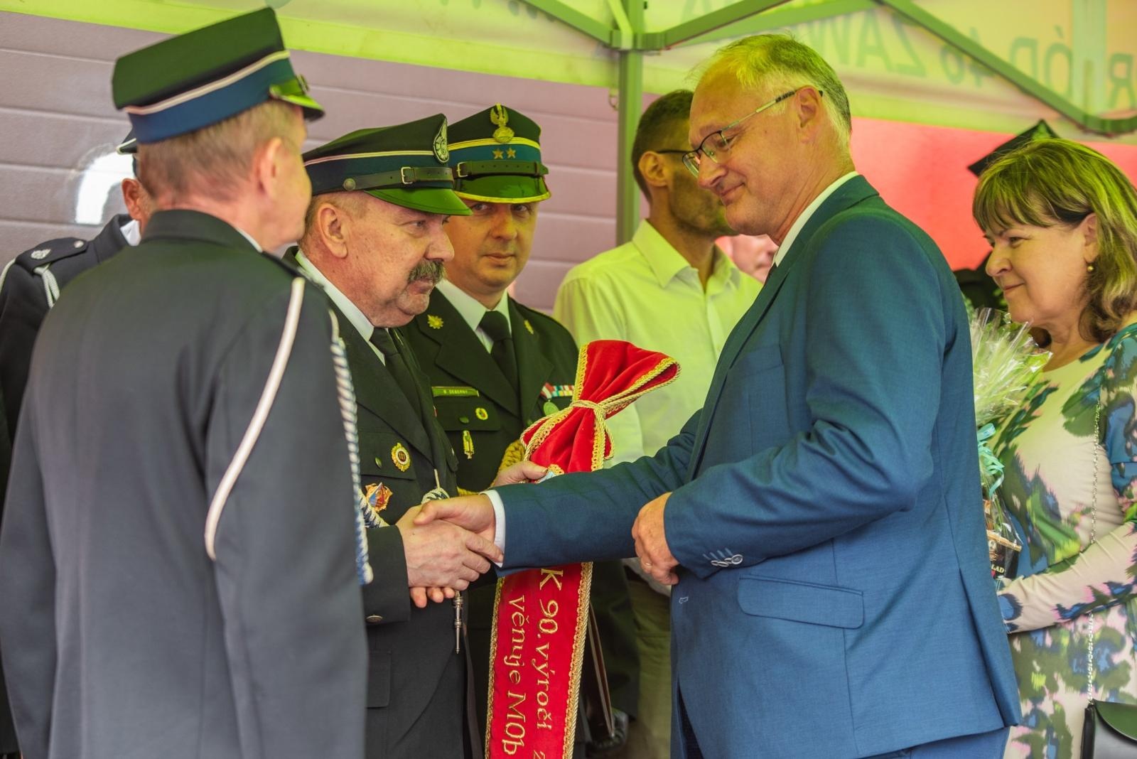 Zdjęcie w galerii na portalu naszwodzislaw.com: Jubileusz 90-lecia OSP Zawada. Strażacka tradycja i wspólne świętowanie [FOTO] wiadomości z regionu