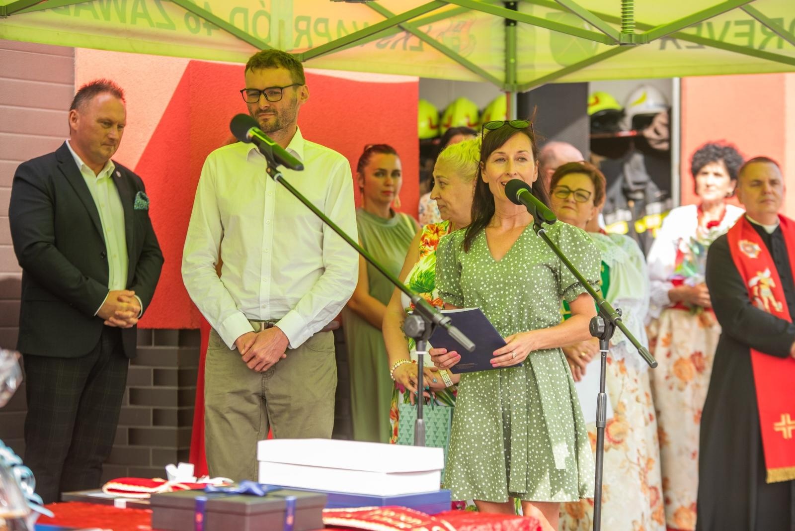 Zdjęcie w galerii na portalu naszwodzislaw.com: Jubileusz 90-lecia OSP Zawada. Strażacka tradycja i wspólne świętowanie [FOTO] wiadomości z regionu