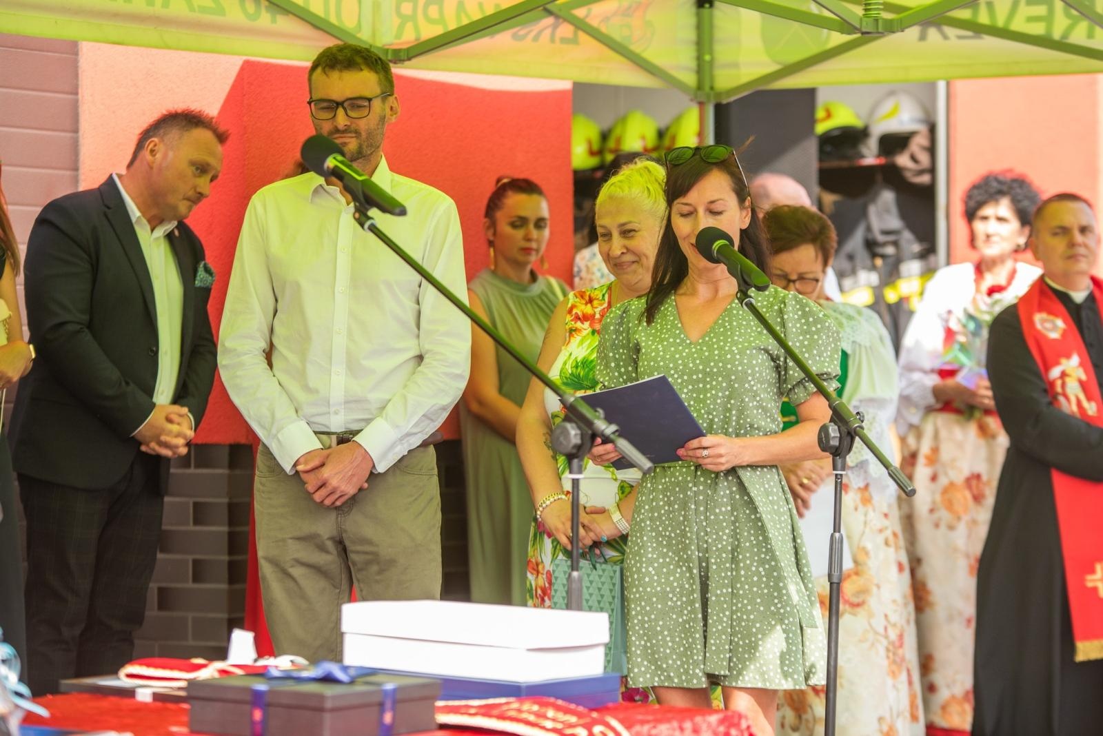 Zdjęcie w galerii na portalu naszwodzislaw.com: Jubileusz 90-lecia OSP Zawada. Strażacka tradycja i wspólne świętowanie [FOTO] wiadomości z regionu