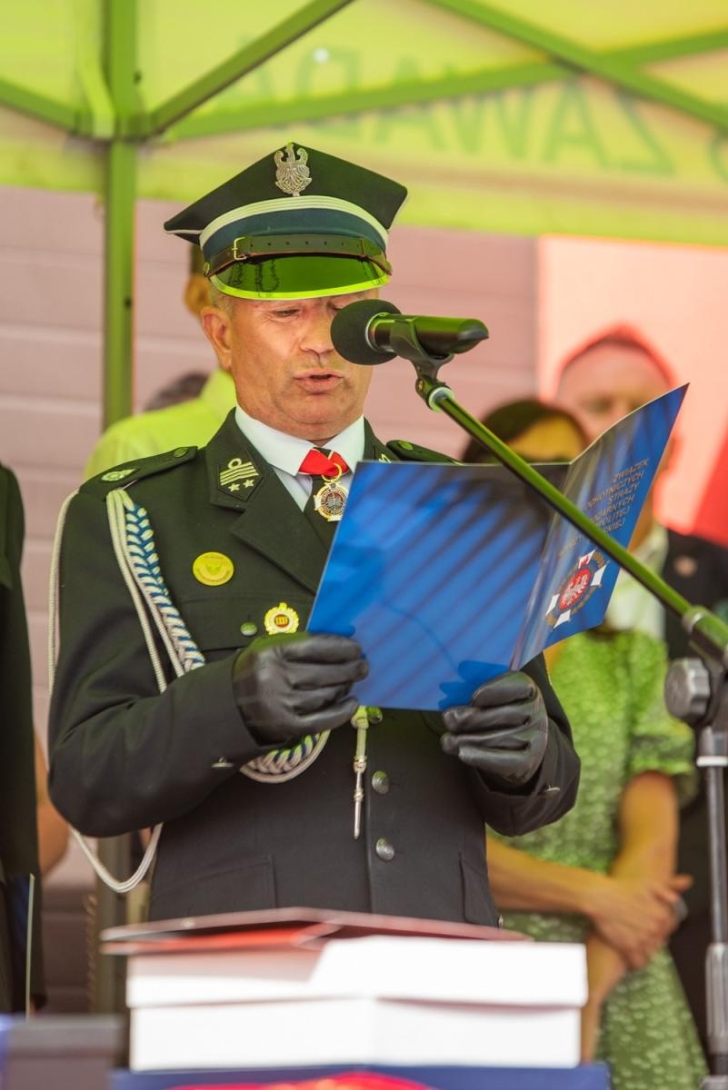 Zdjęcie w galerii na portalu naszwodzislaw.com: Jubileusz 90-lecia OSP Zawada. Strażacka tradycja i wspólne świętowanie [FOTO] wiadomości z regionu